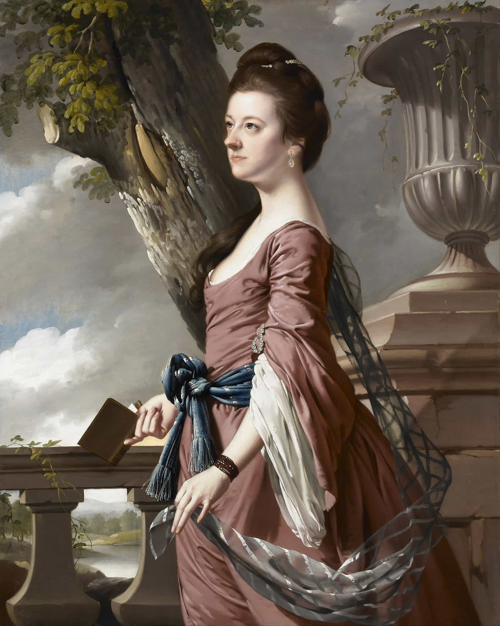 Mrs Frances Hesketh by Joseph Wright Of Derby - Image 2