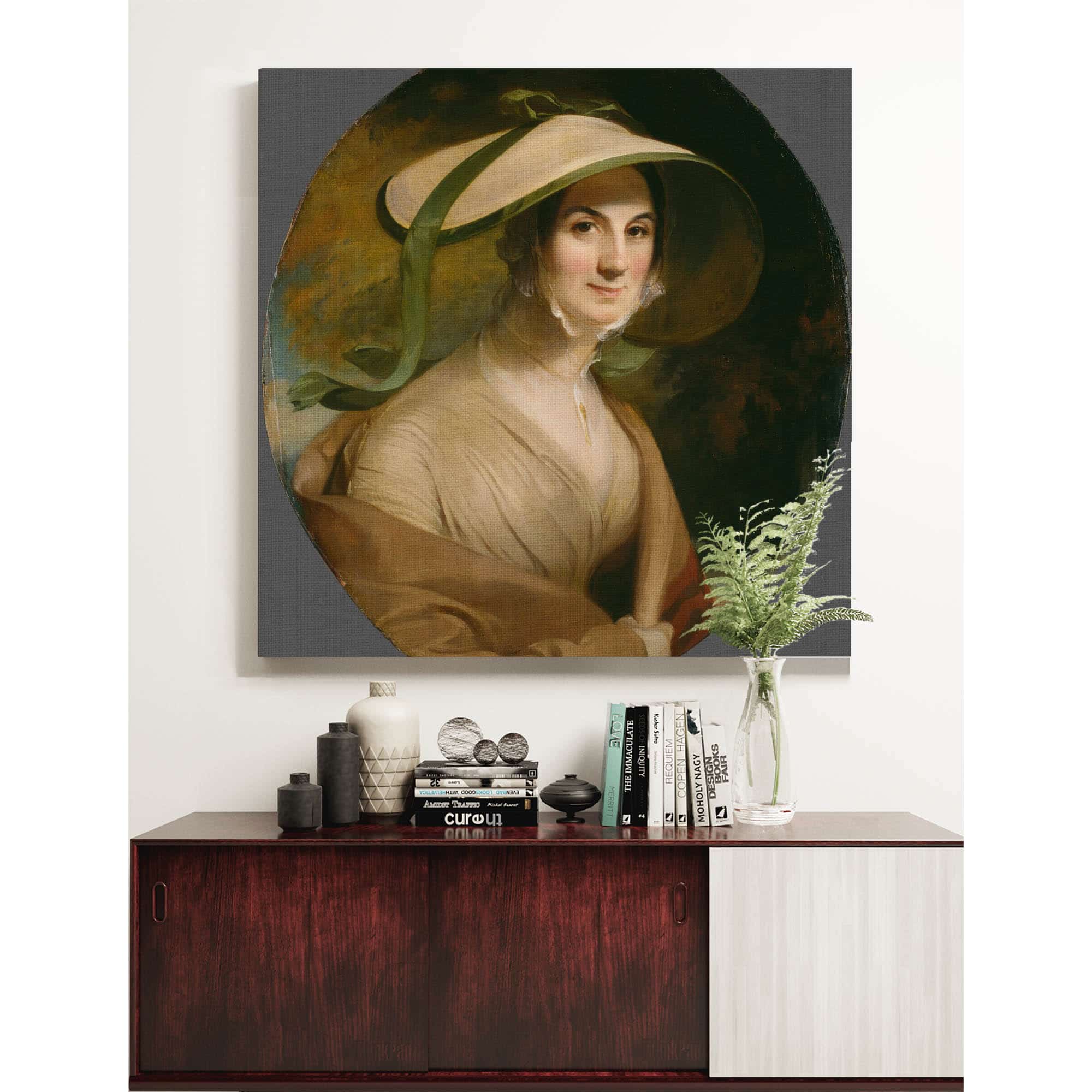 Mrs. George Lingen by Thomas Sully - Image 4