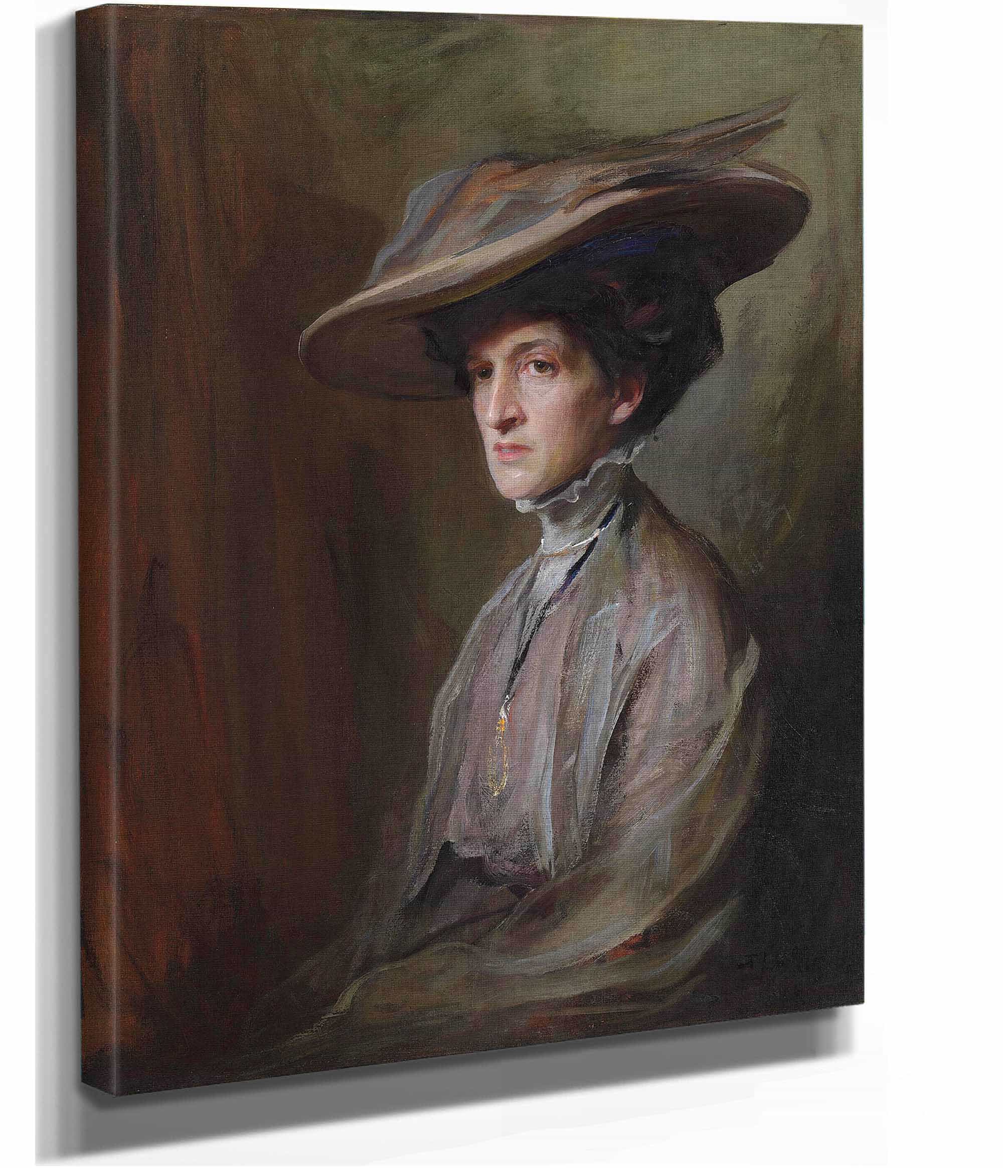 Mrs Herbert Asquith Later Countess Of Oxford And Asquith by Philip Alexius De Laszlo - Image 2