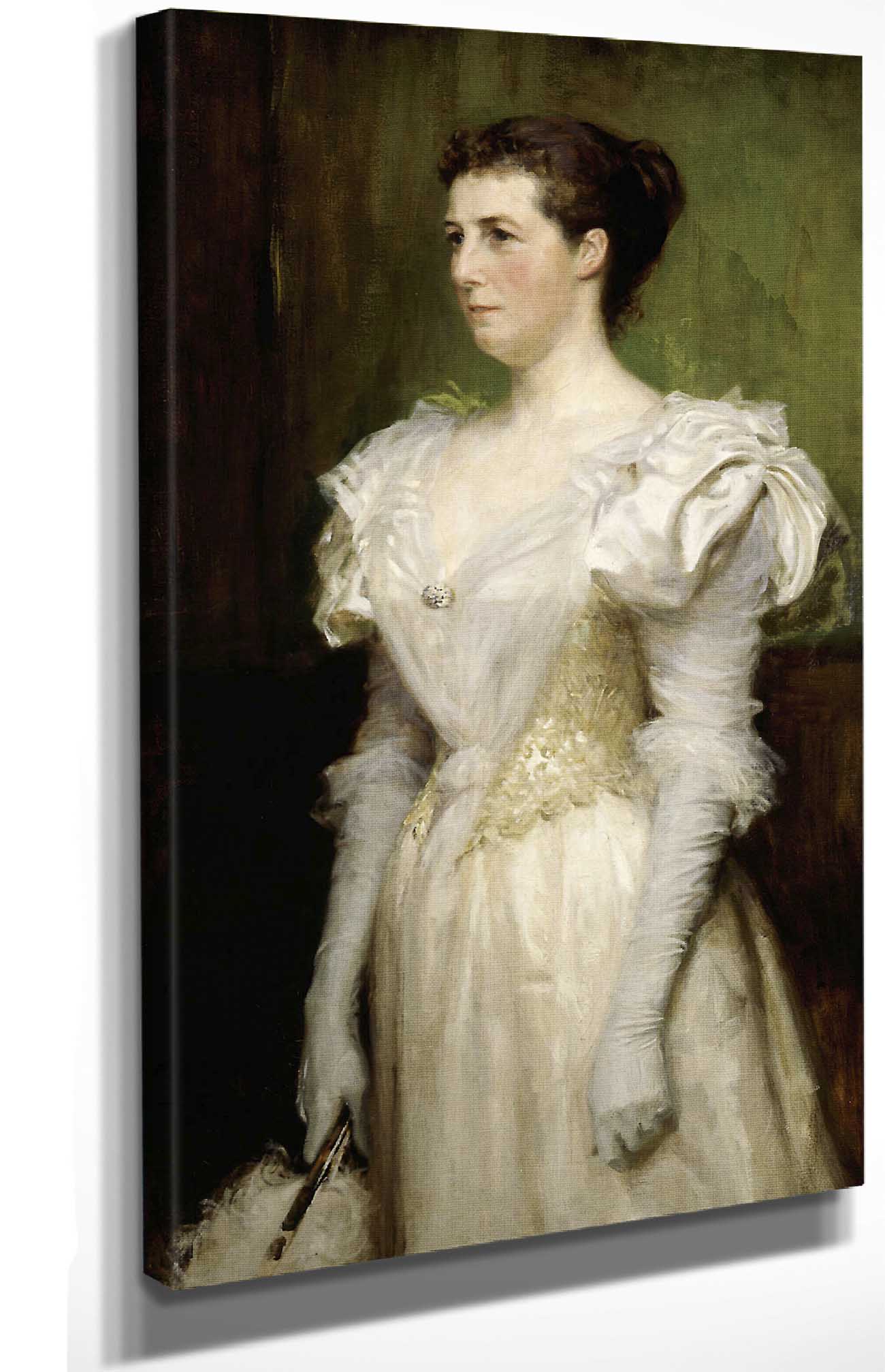 Mrs John Gallatly by Albert Edelfelt - Image 4
