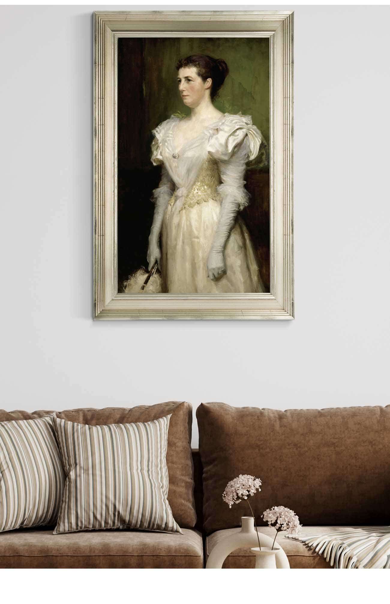 Mrs John Gallatly by Albert Edelfelt - Image 5