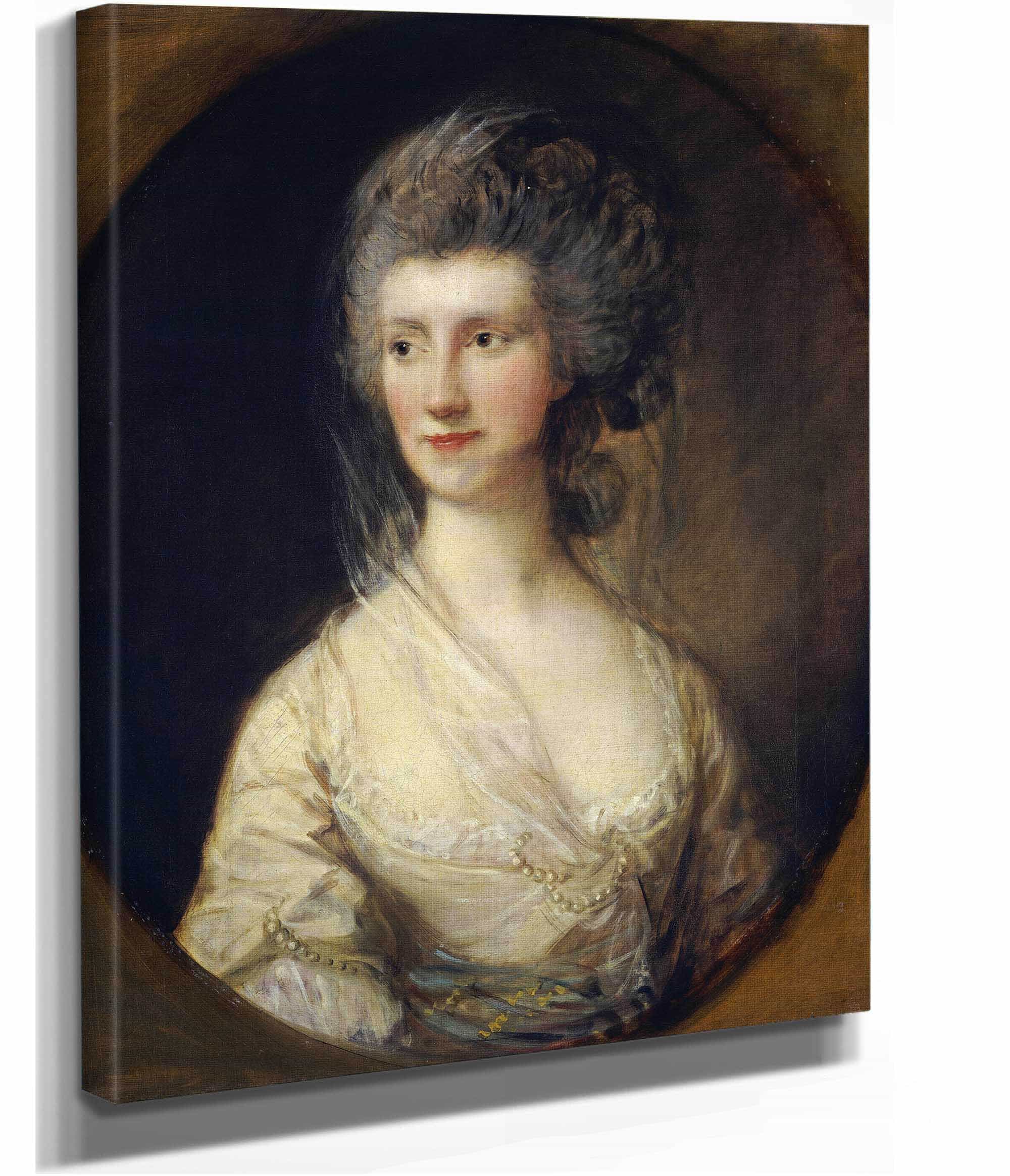 Mrs John Taylor by Thomas Gainsborough - Image 2