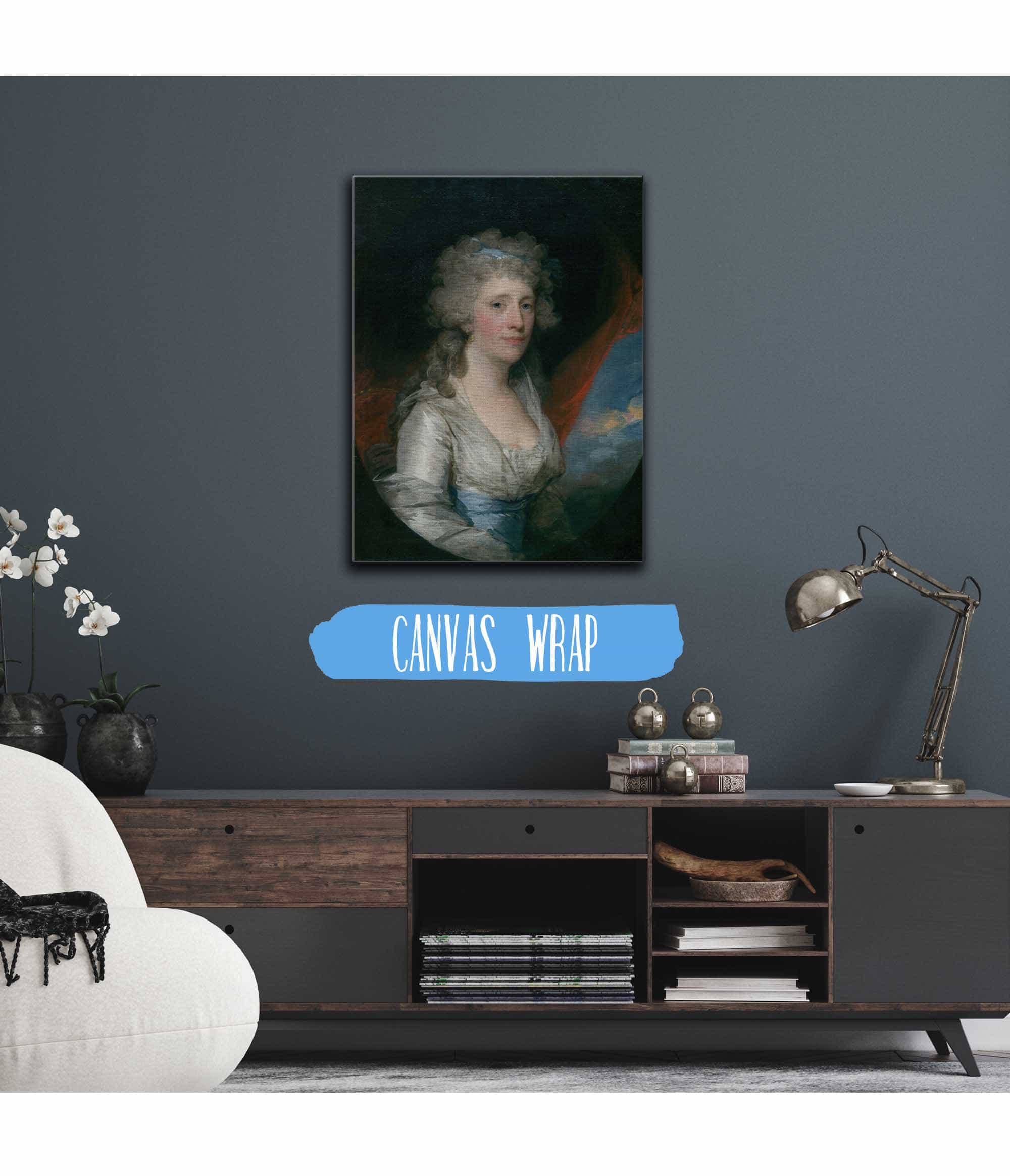 Mrs Joseph Anthony Jr Henrietta Hillegas by Gilbert Stuart - Image 3