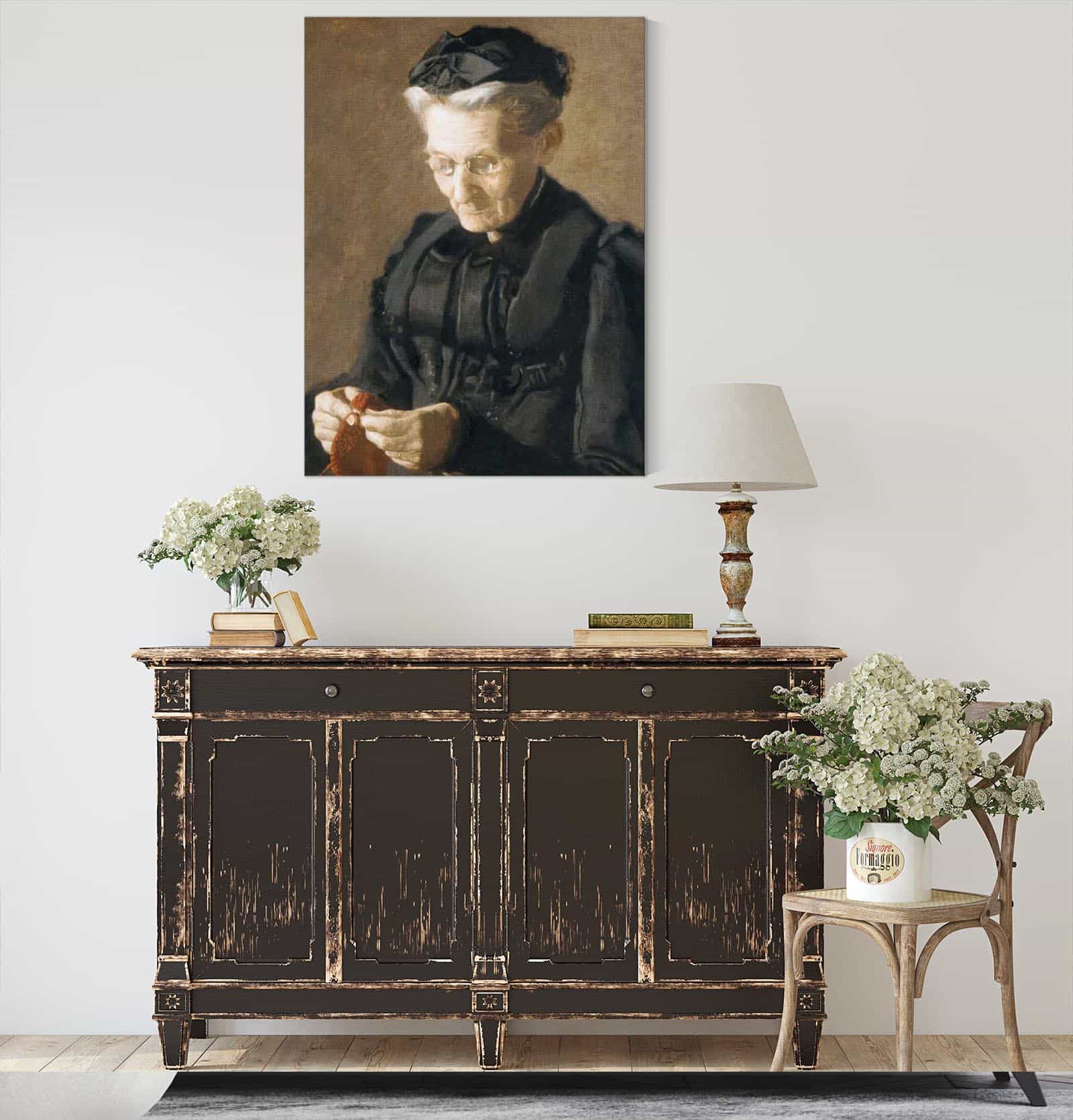 Mrs Mary Arthur by Thomas Eakins - Image 4