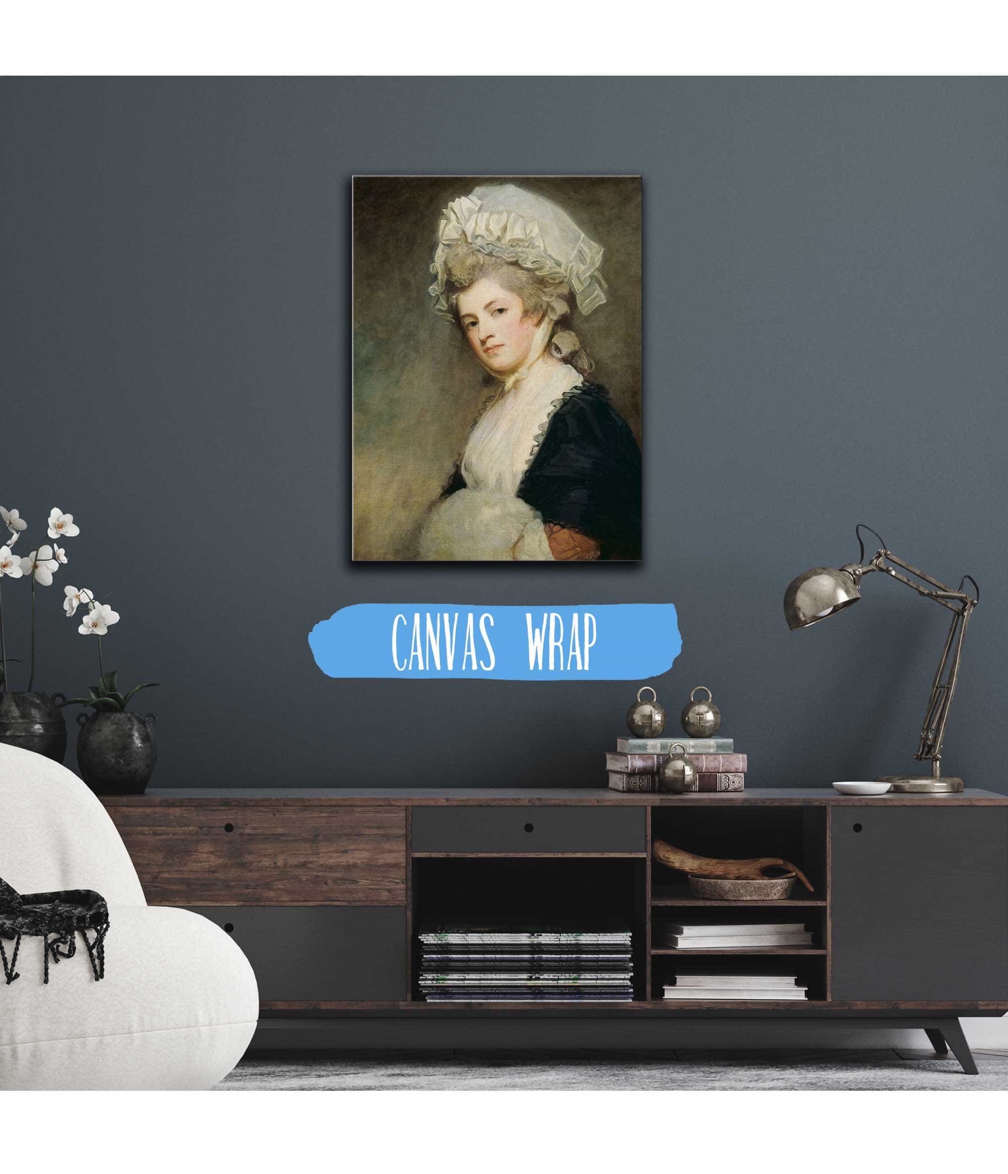 Mrs Mary Robinson by George Romney - Image 3
