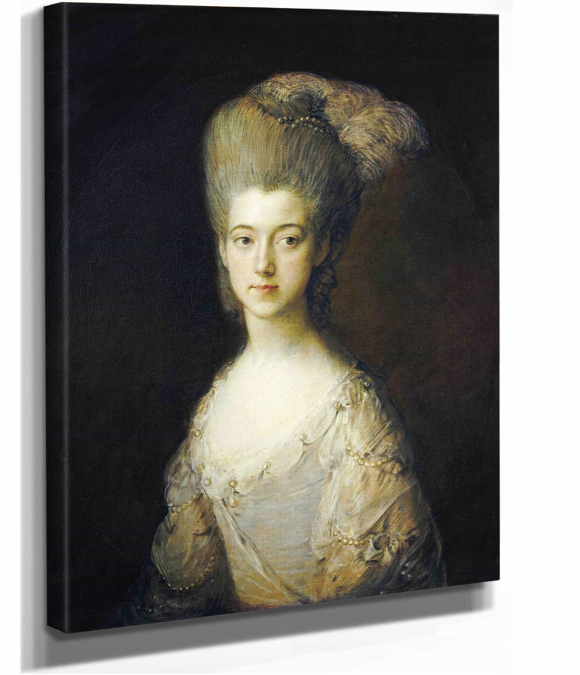 Mrs Paul Cobb Methuen by Thomas Gainsborough - Image 2