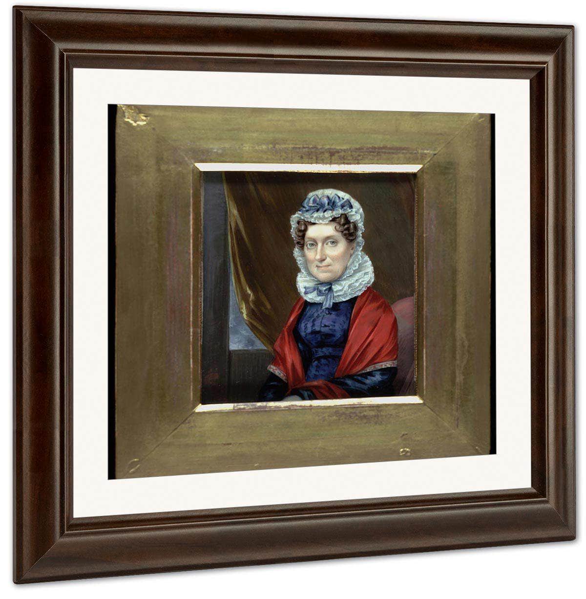 Mrs. Putnam Catlin (Mary Polly Sutton) By George Catlin - Image 3