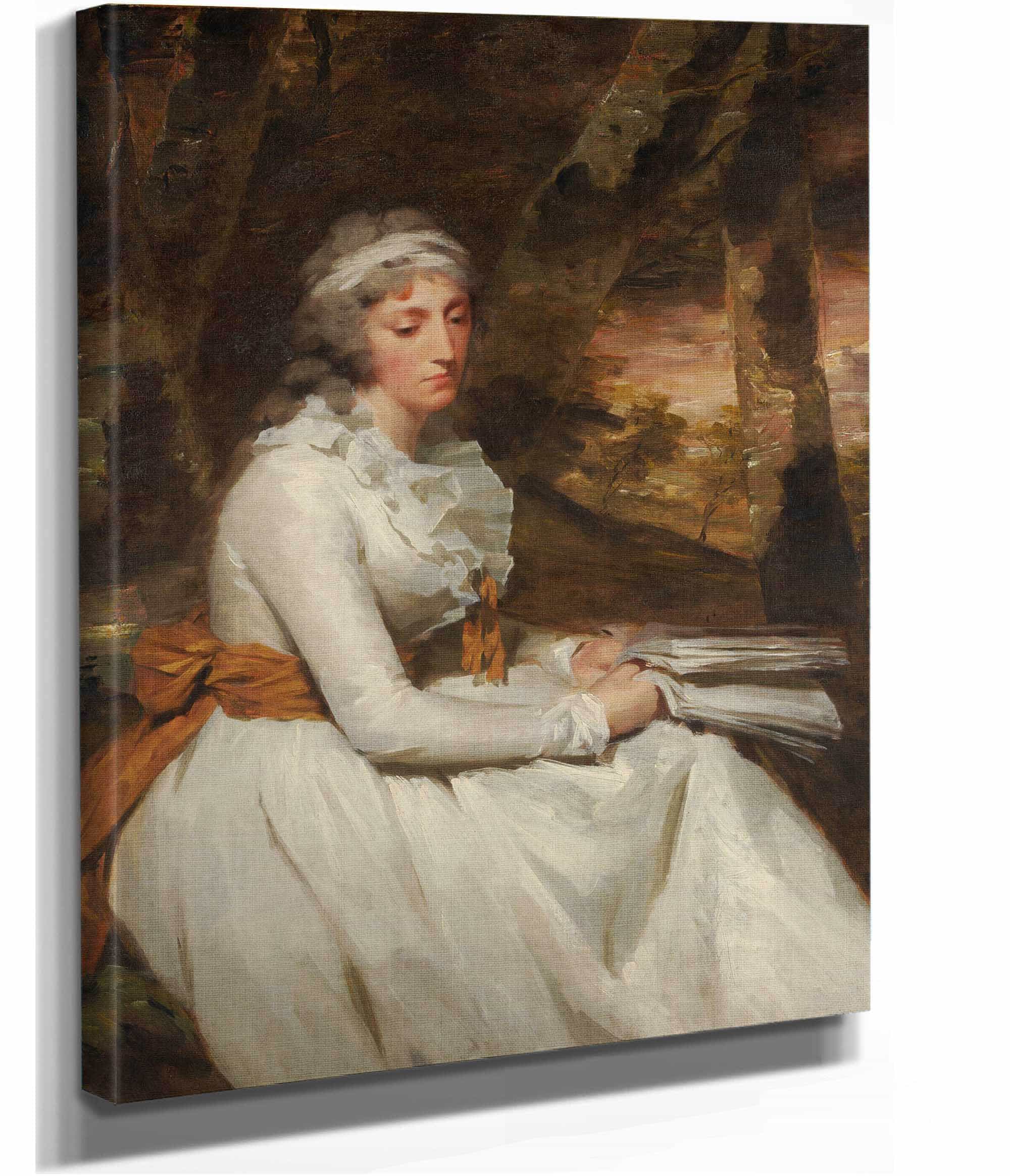 Mrs Richard Alexander Oswald by Sir Henry Raeburn - Image 2