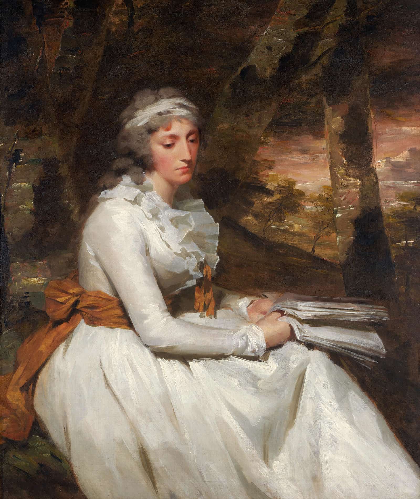 Mrs Richard Alexander Oswald Louisa Johnston by Sir Henry Raeburn