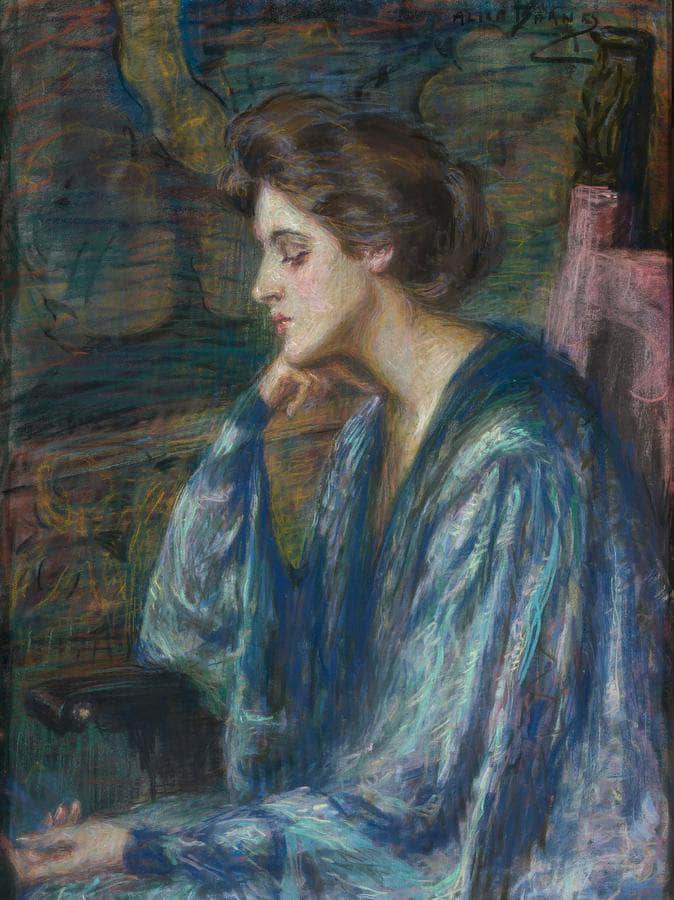 Mrs. Roosevelt Scovel By Alice Pike Barney - Image 6