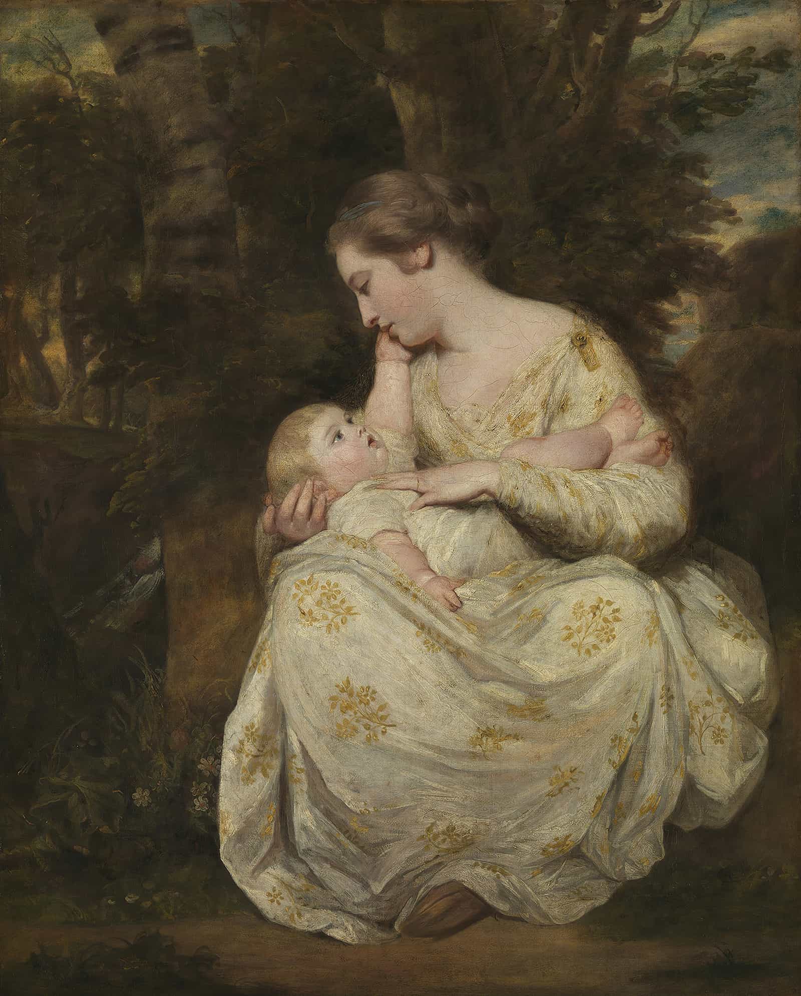 Mrs Susanna Hoare And Child by Sir Joshua Reynolds