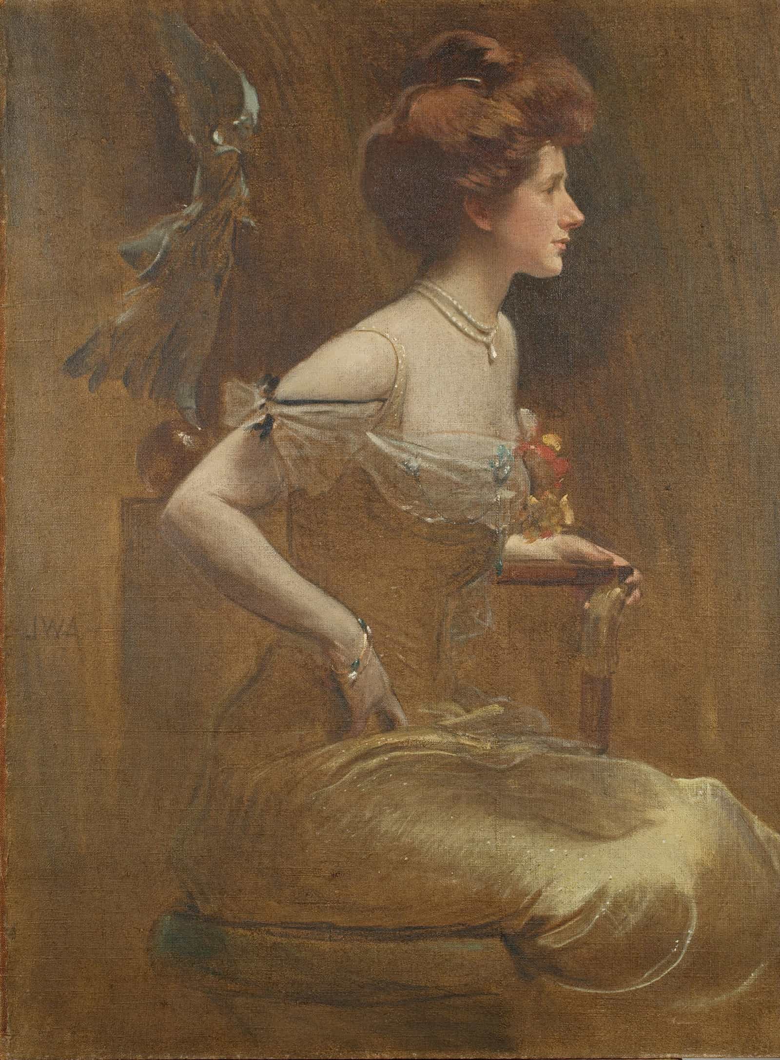 Mrs Thomas Hastings by John White Alexander - Image 2