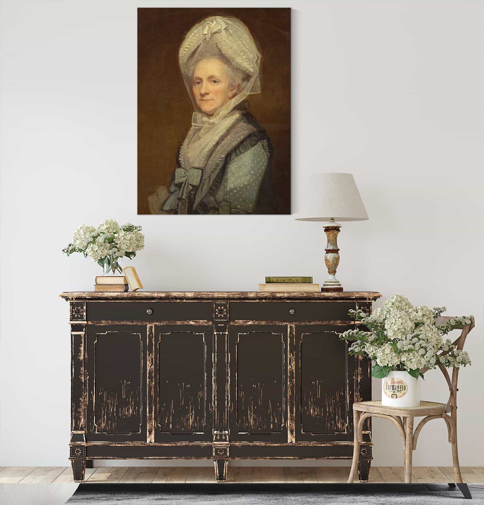 Mrs Thomas Phipps by George Romney - Image 4