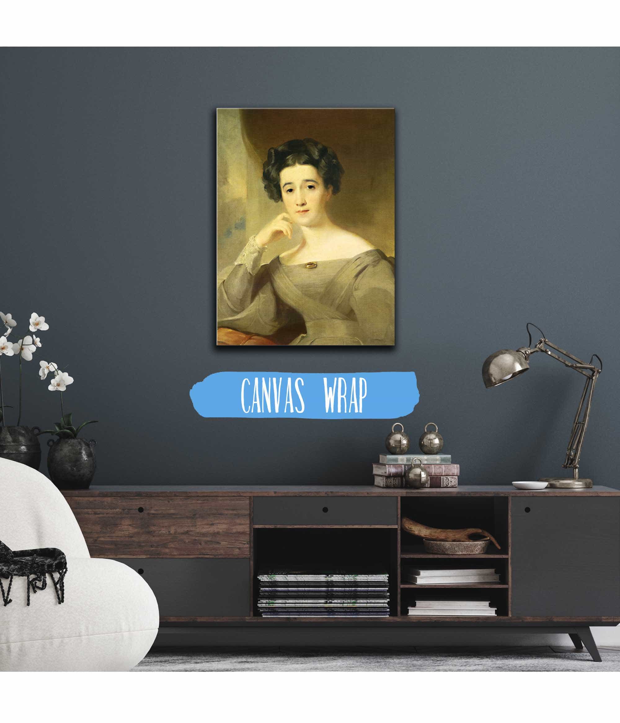 Mrs William Griffin by Thomas Sully - Image 3