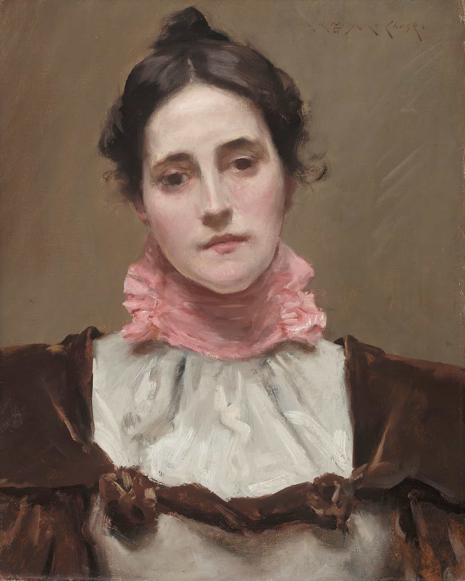 Mrs William Merritt Chase by William Merritt Chase