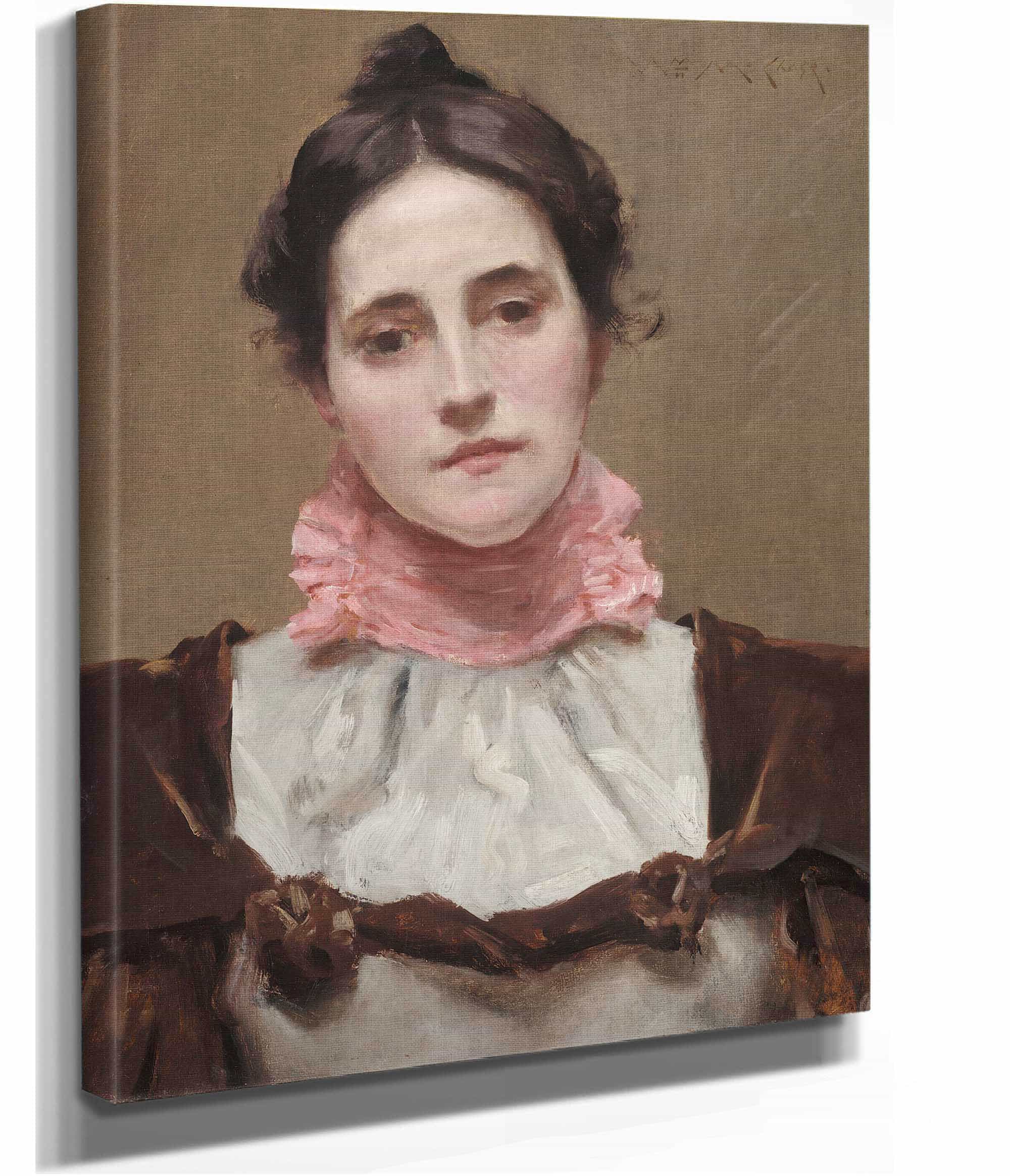 Mrs William Merritt Chase by William Merritt Chase - Image 2