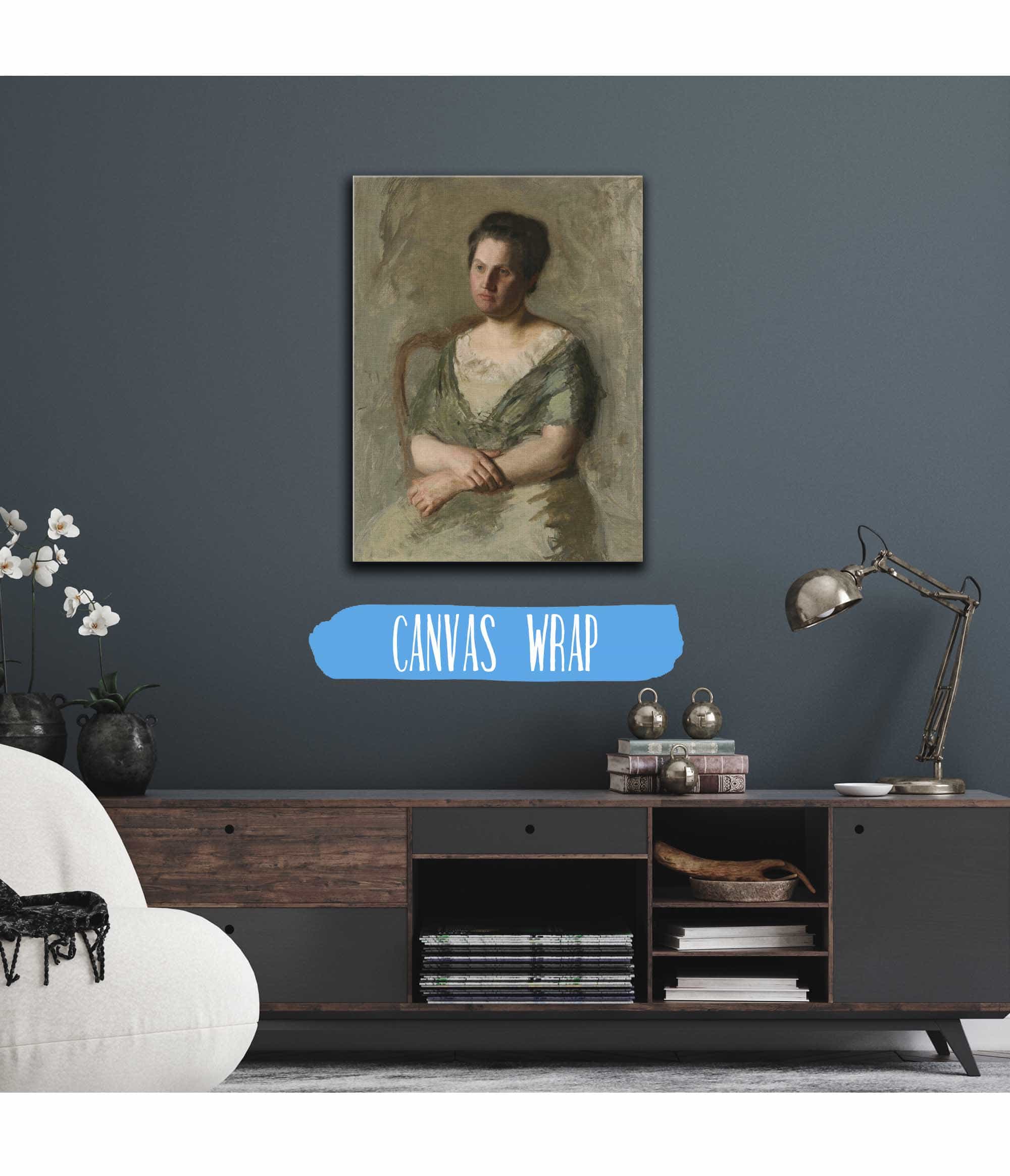 Mrs William Shaw Ward by Thomas Eakins - Image 3