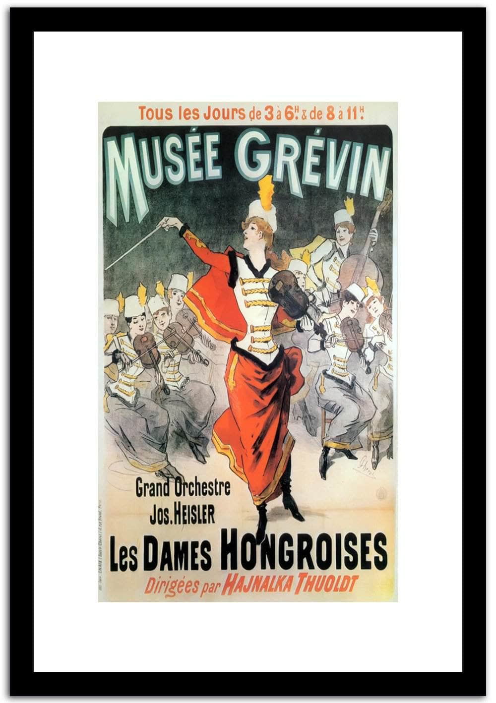 Musee Grevin  Vintage Poster