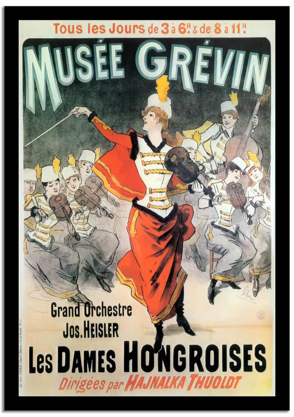 Musee Grevin  Vintage Poster - Image 2