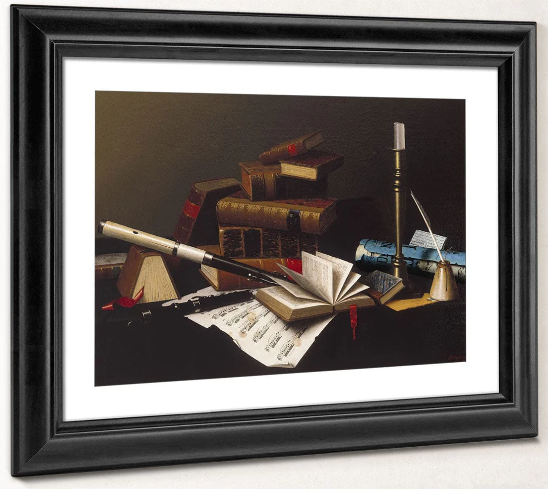 Music And Literature By William Michael Harnett - Image 4