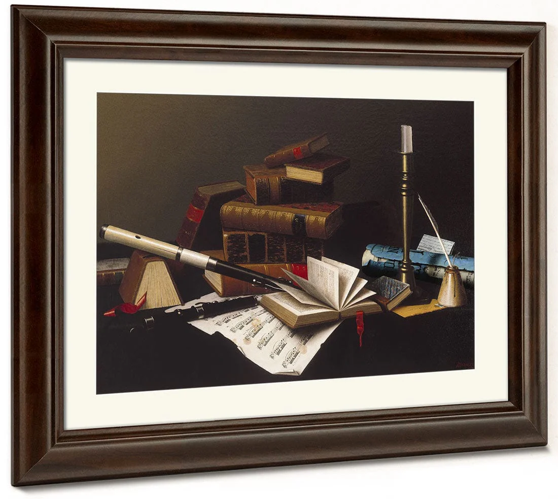 Music And Literature By William Michael Harnett - Image 5
