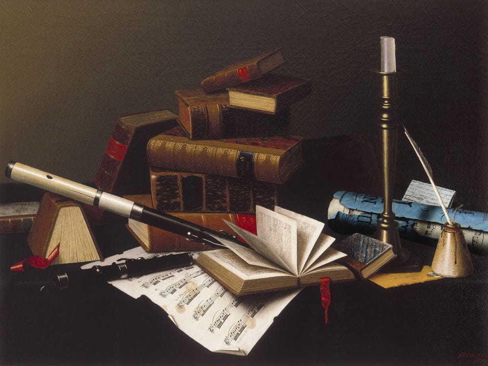 Music And Literature By William Michael Harnett - Image 7