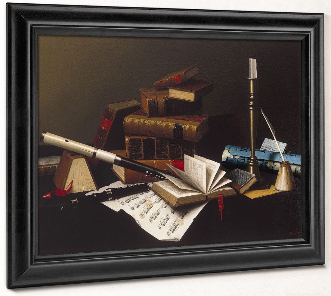 Music And Literature By William Michael Harnett - Image 8