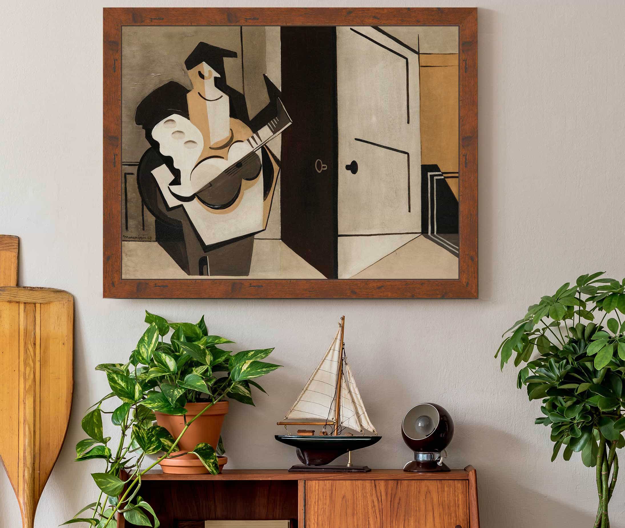 Musicien Dans Un Interieur by Louis Marcoussis - Image 3
