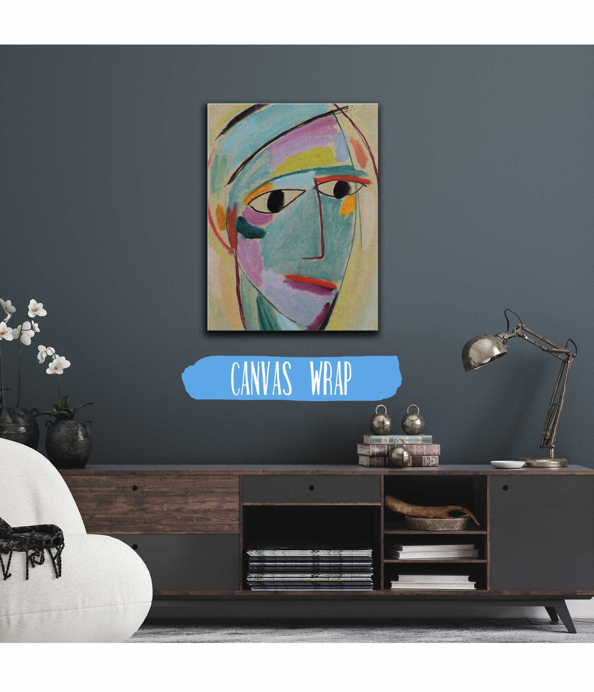 Mystical Head Three Quarter Profile by Alexej Von Jawlensky - Image 3