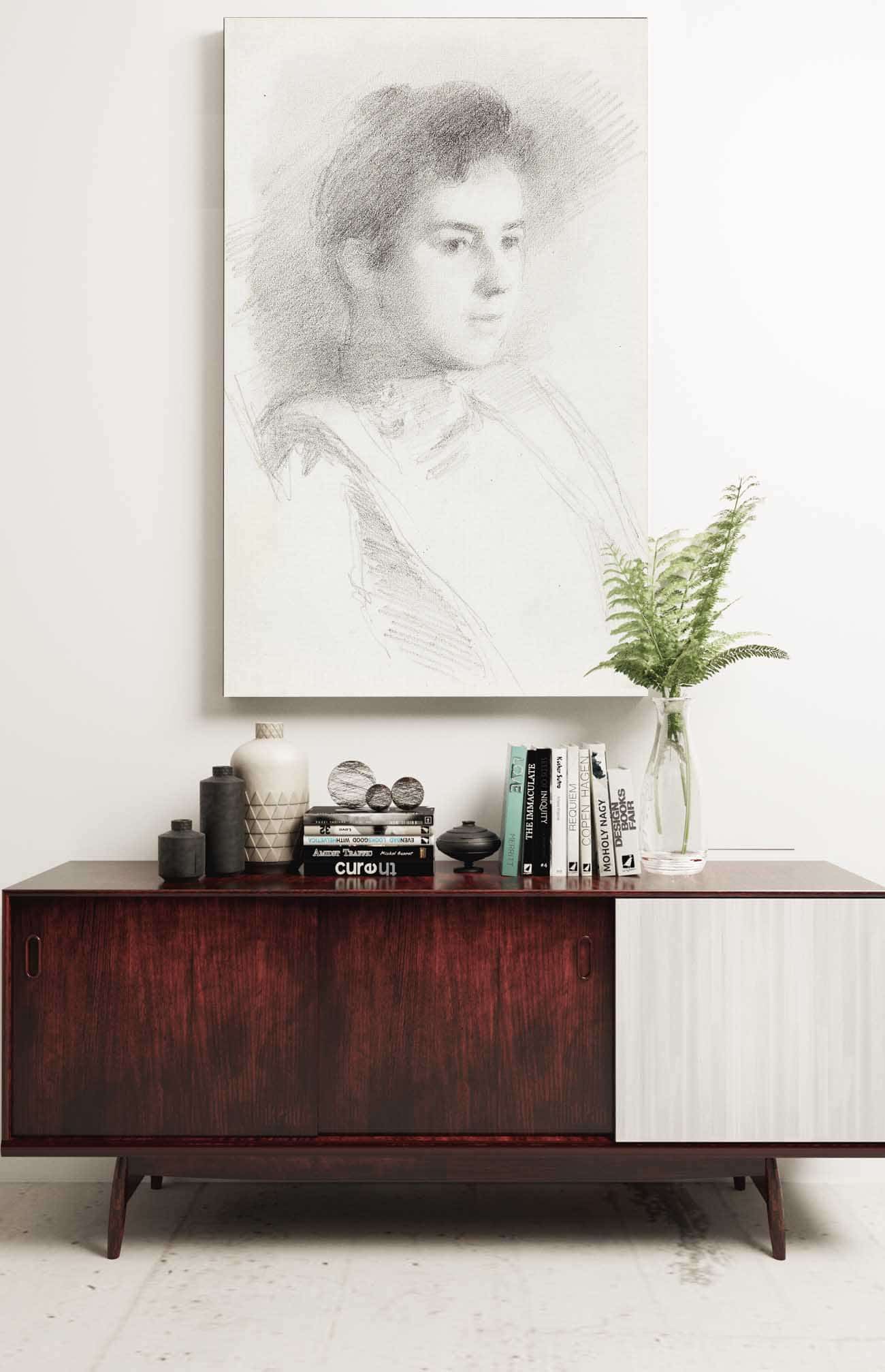 Naisen Muotokuva by Helene Schjerfbeck - Image 2