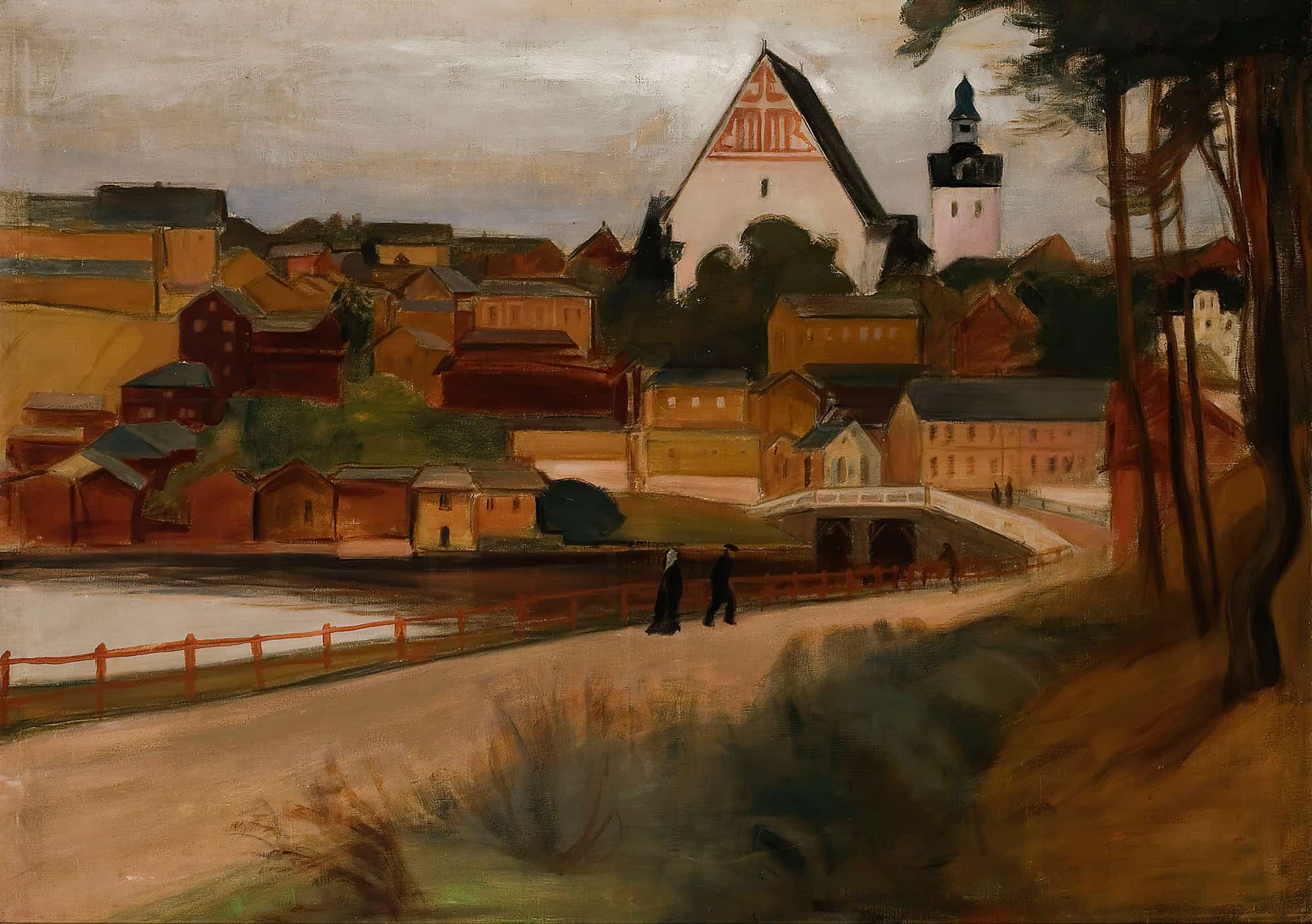 Nakoala Porvoosta by Magnus Enckell