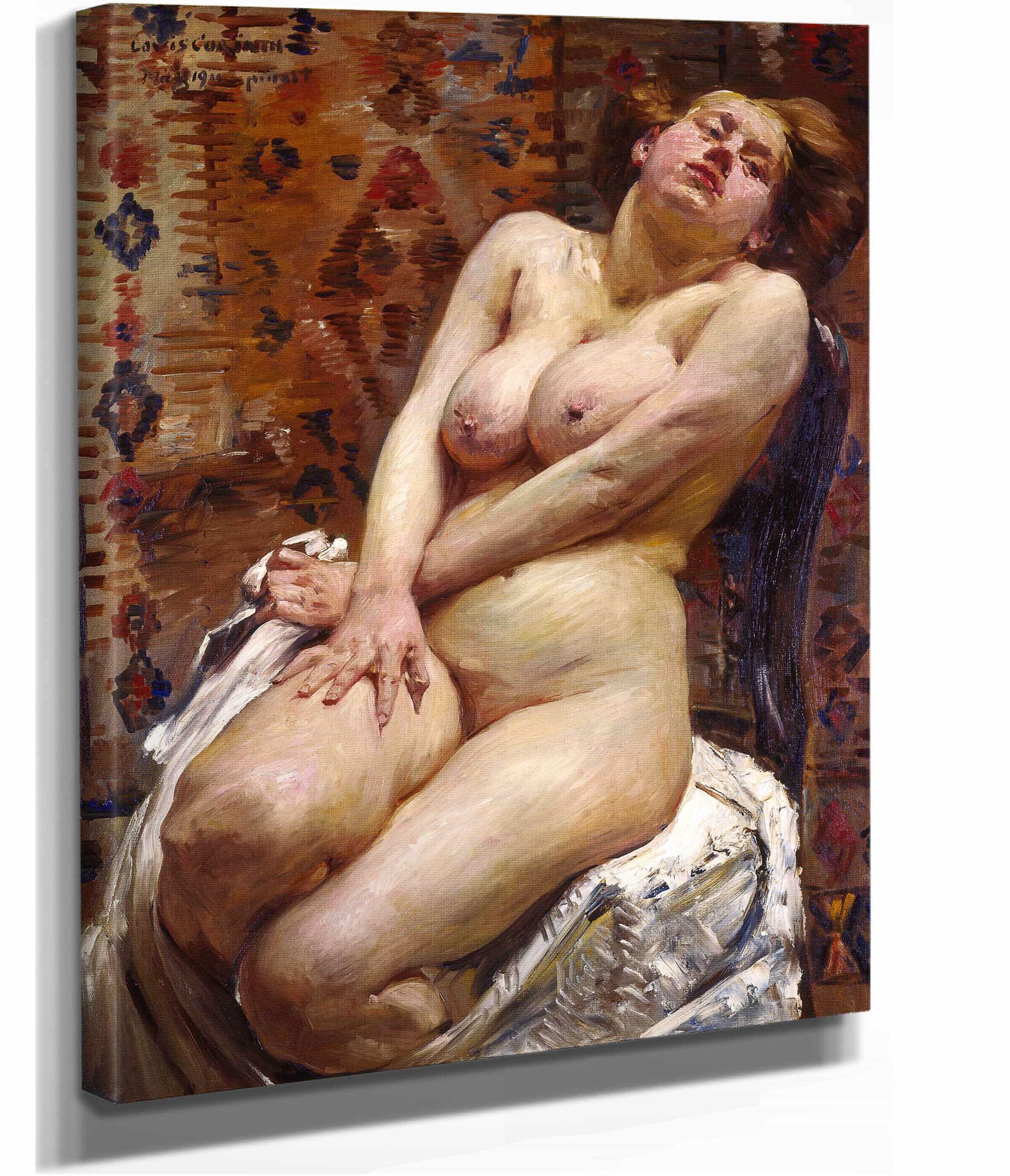Nana Female Nude by Lovis Corinth - Image 2