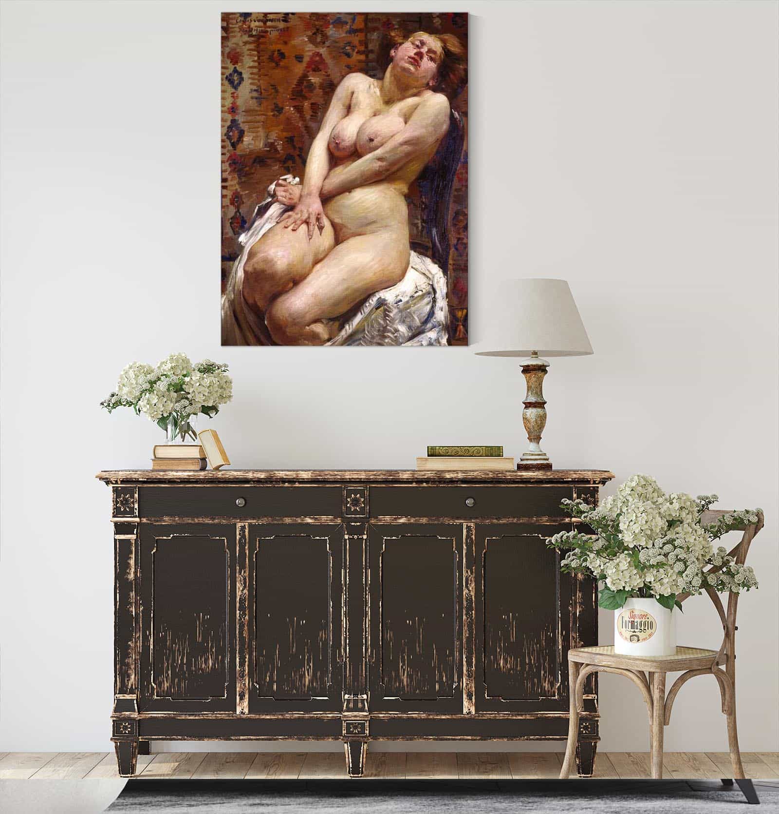 Nana Female Nude by Lovis Corinth - Image 4