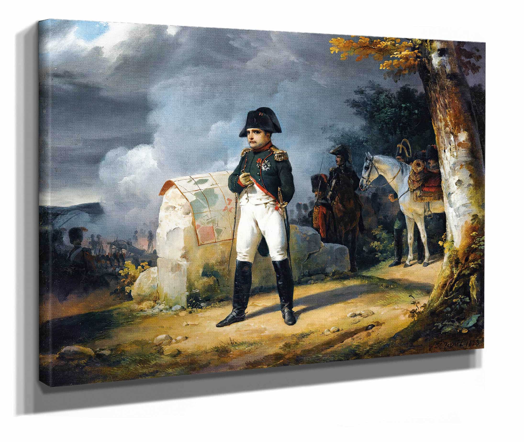 Napoleon In Charleroi June by Horace Vernet - Image 2