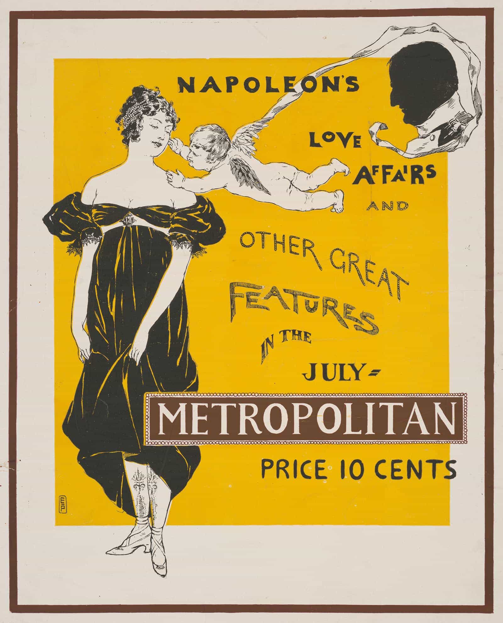 Napoleons Love Affairs & Other Great Features In The July Metropolitan by Edward Penfield