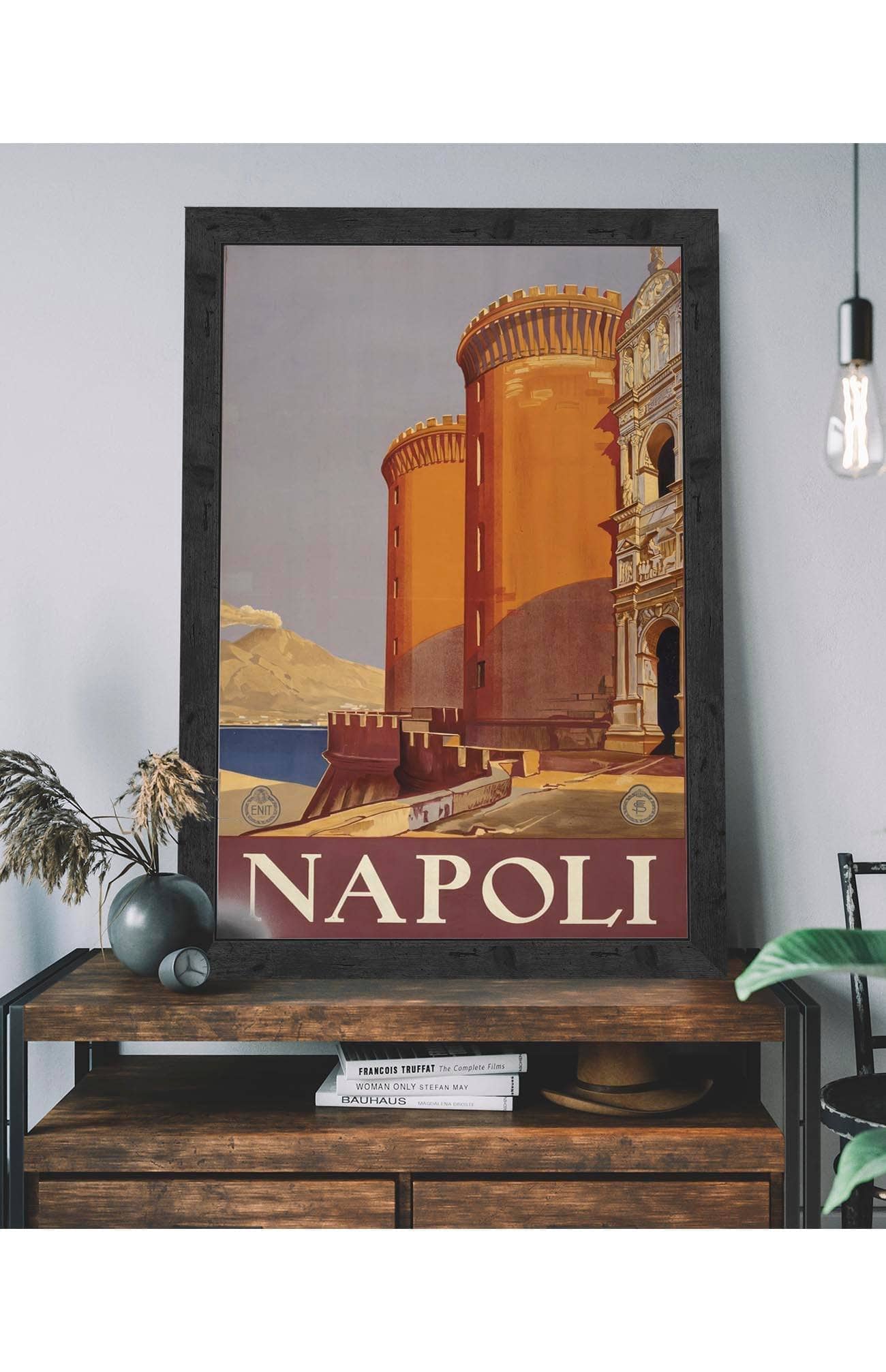Napoli Italy, travel poster for ENIT - Image 2