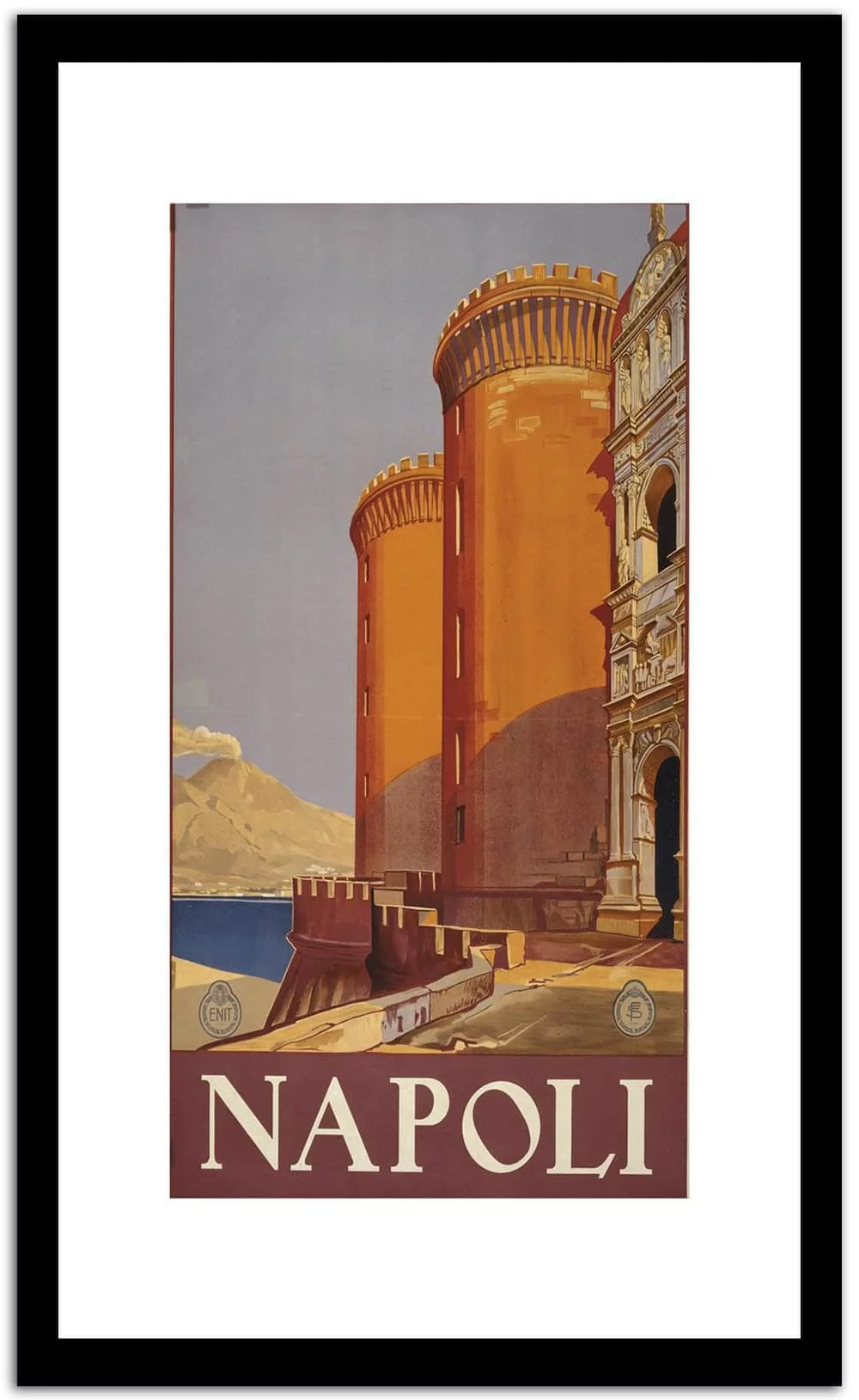 Napoli Wpa Vintage Advertising