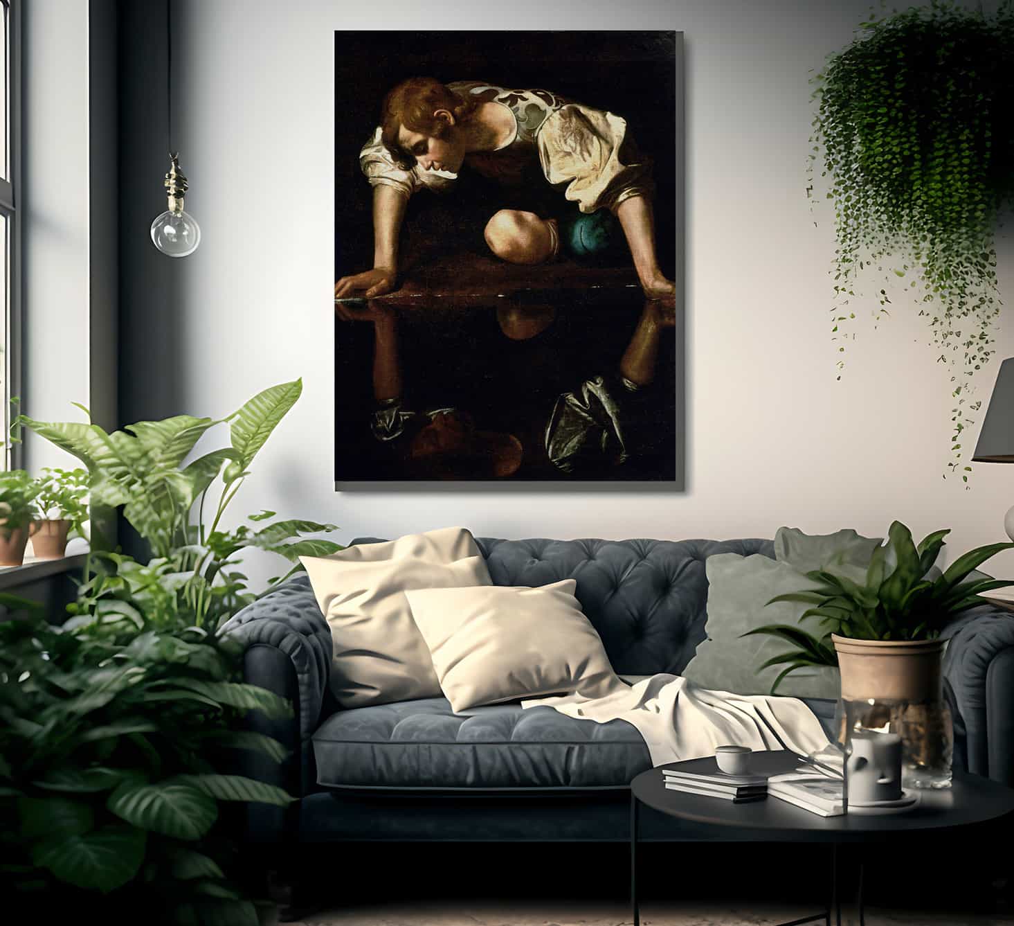 Narcissus By Caravaggio - Image 2