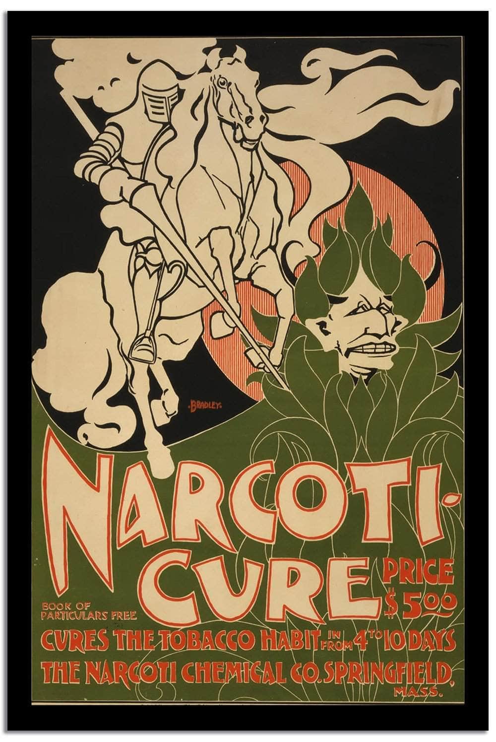 Narcoti Cure Vintage Poster - Image 2