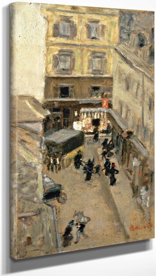 Narrow Street In Paris By Pierre Bonnard - Image 3