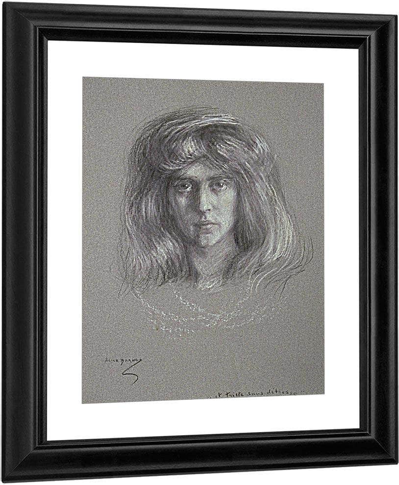 Natalie With Flowing Hair By Alice Pike Barney - Image 3