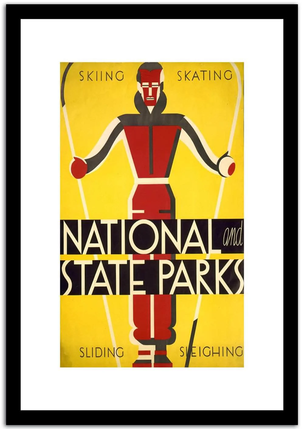 National State Parks Vintage Poster