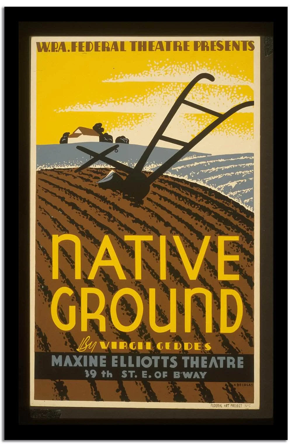 Native Ground Vintage Poster - Image 2