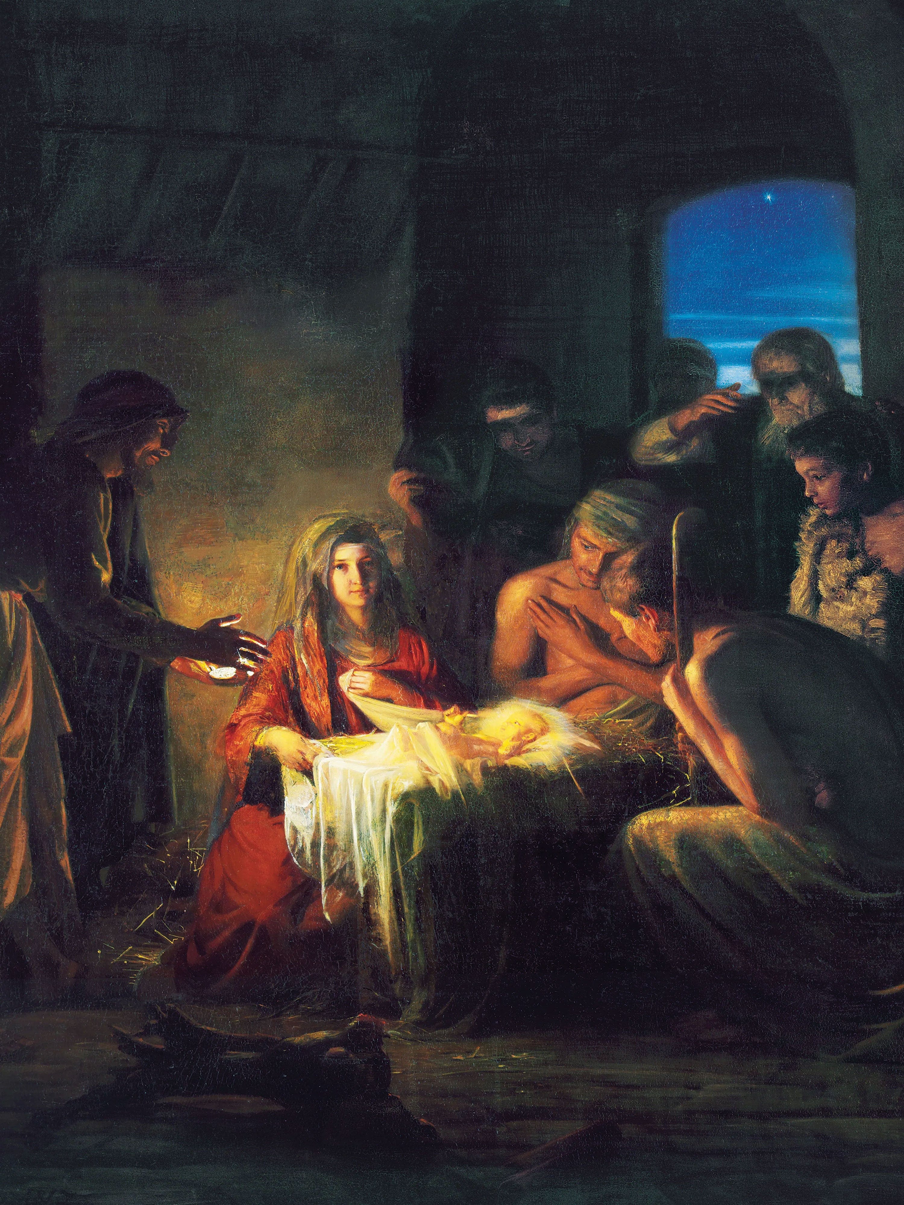 Nativity by Carl Bloch - Image 2