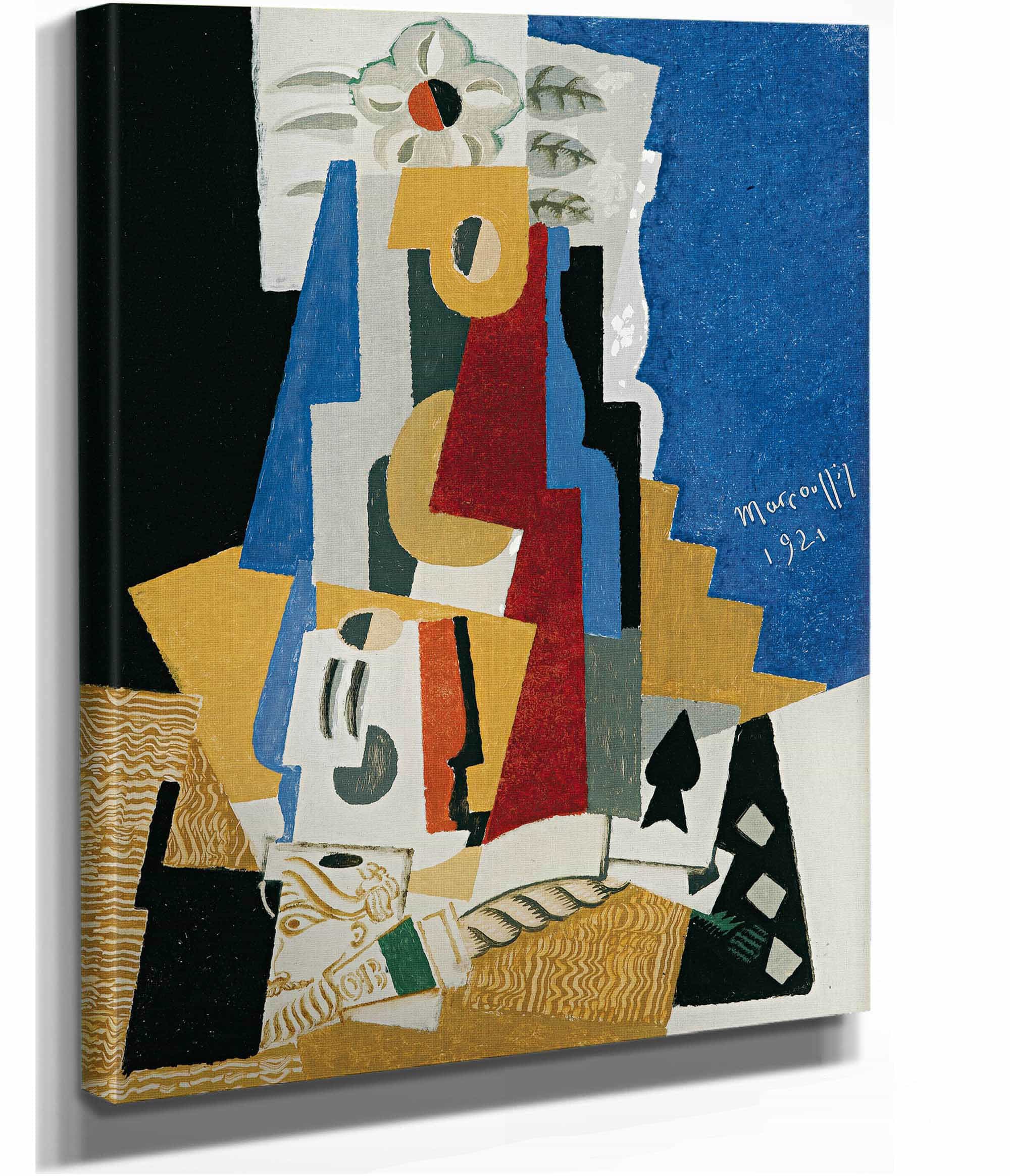 Nature Morte A Las De Pique by Louis Marcoussis - Image 2