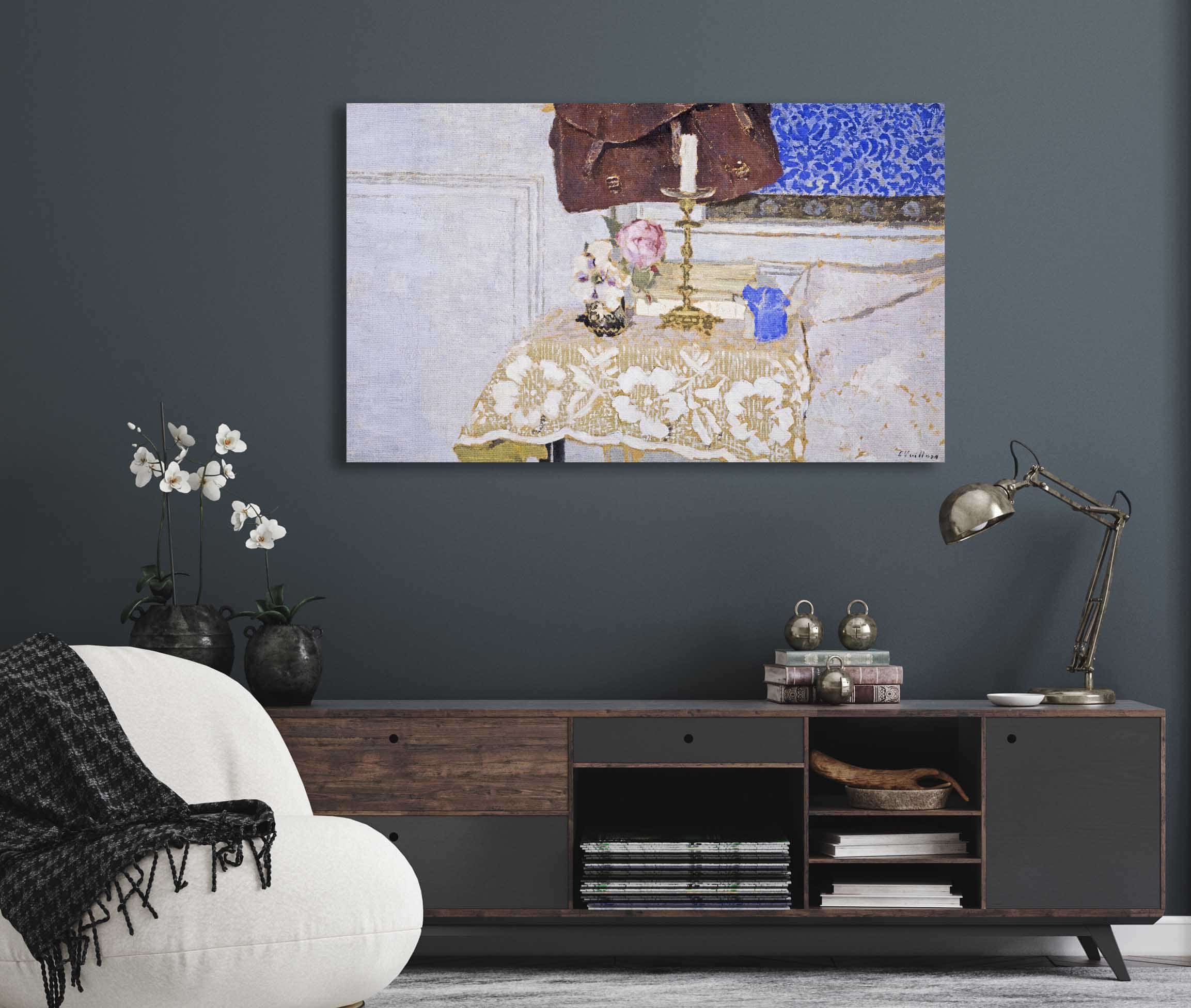 Nature Morte Au Bougeoir The Candlestick by Edouard Vuillard - Image 5