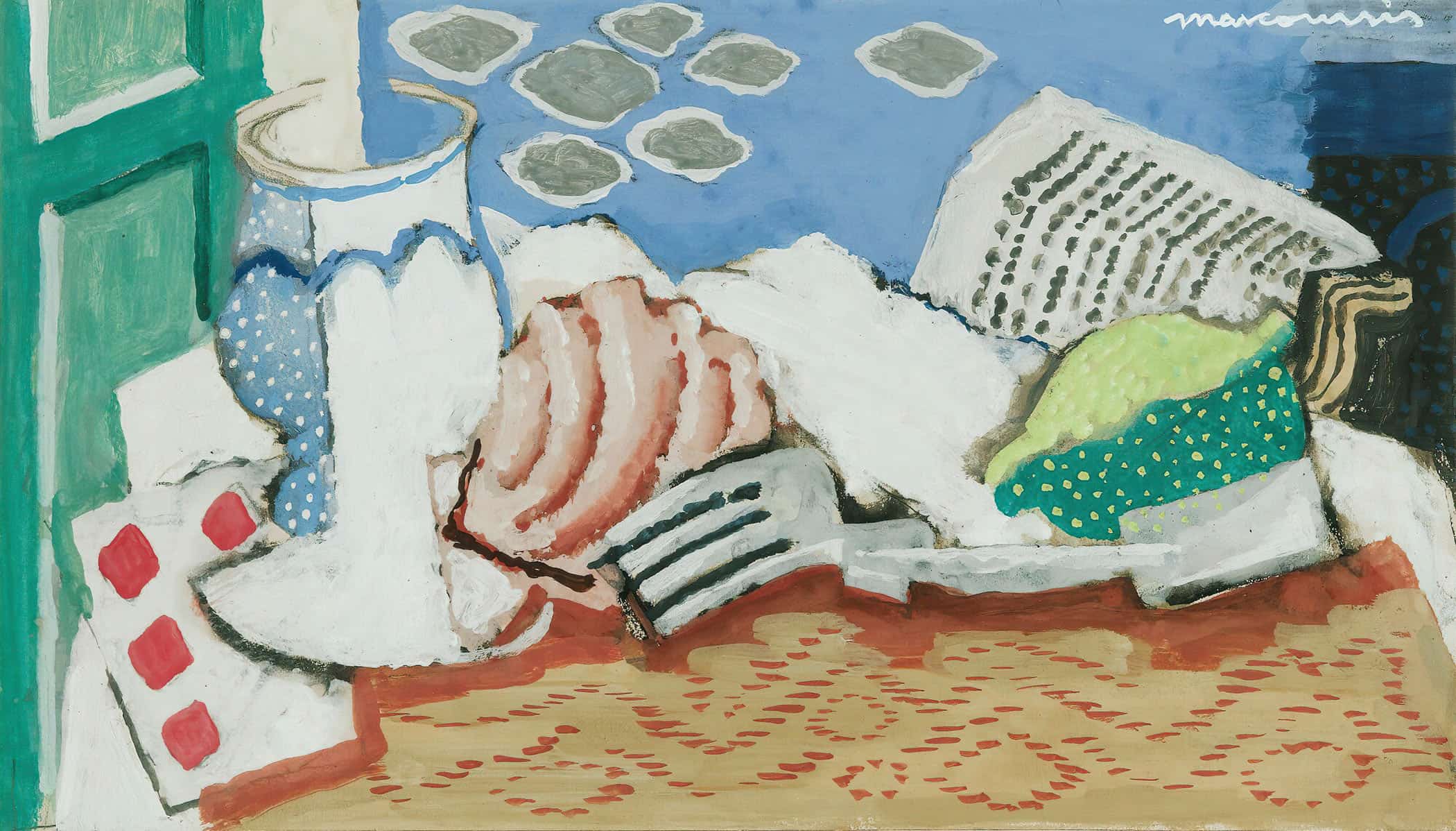 Nature Morte Au Journal by Louis Marcoussis - Image 2