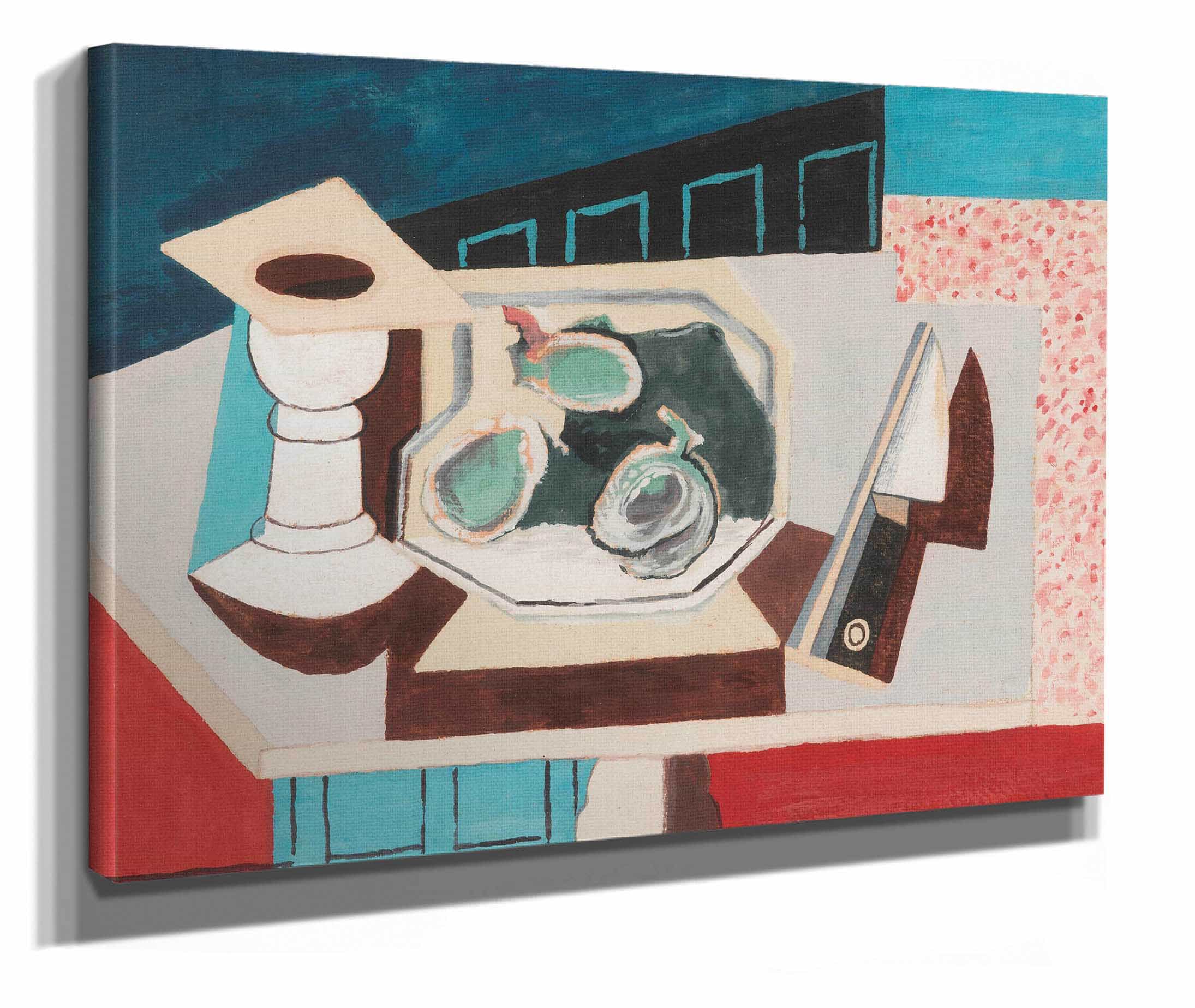 Nature Morte Aux Grenades Et Couteau Sur Un Gueridon by Louis Marcoussis - Image 2