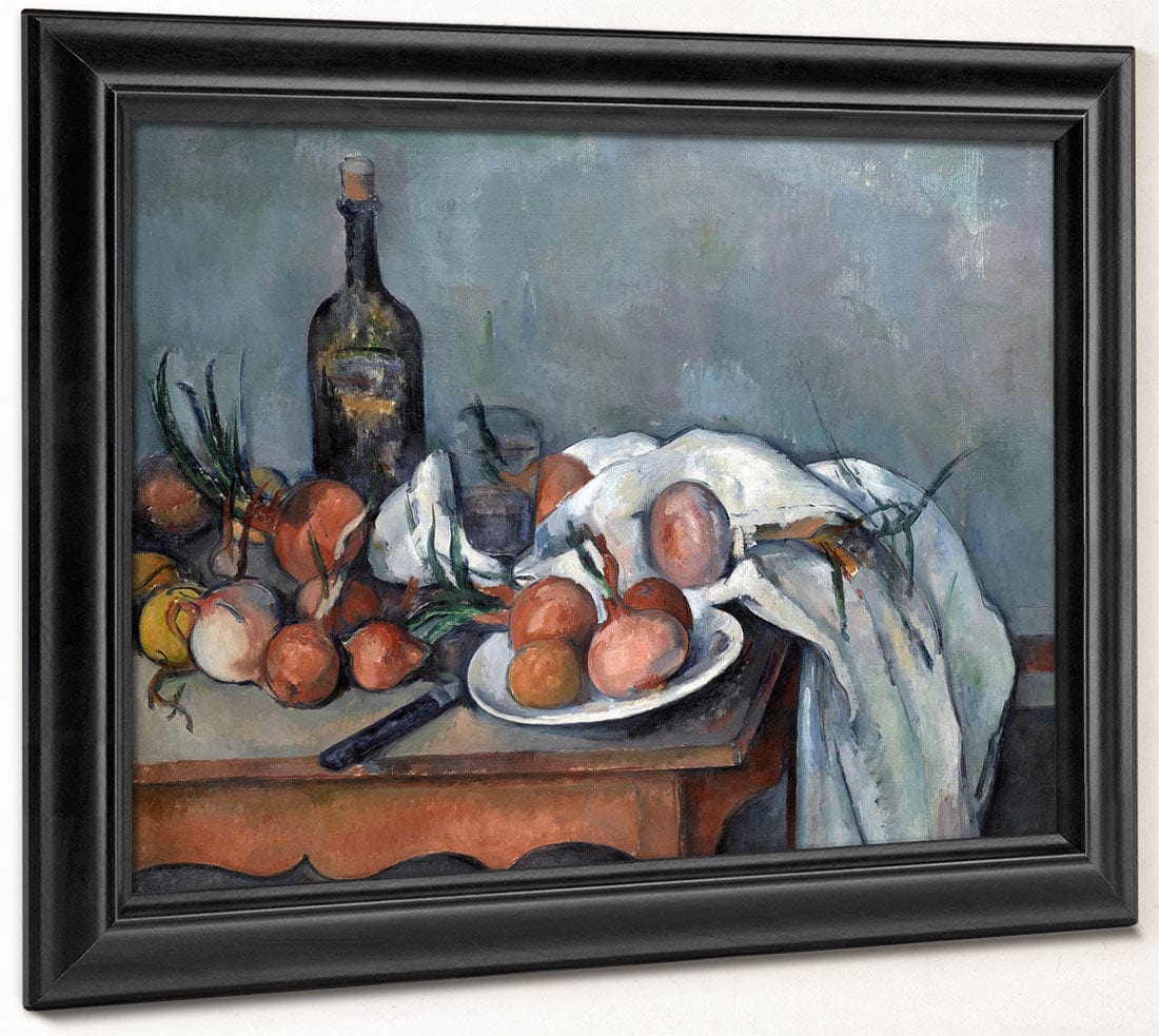 Nature Morte Aux Oignons (Still Life With Onions) By Paul Cezanne - Image 6