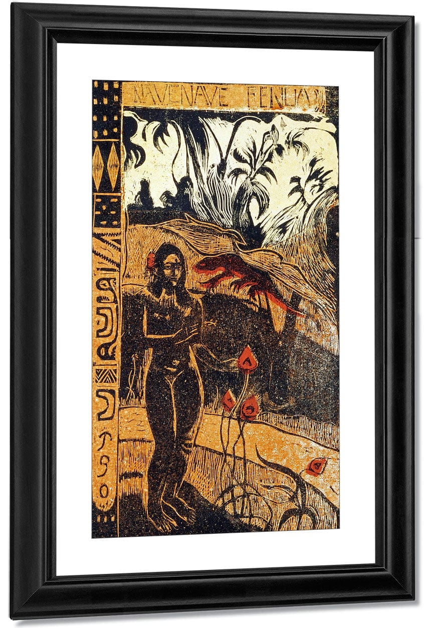 Nave Nave Fenua By Eugene Henri Paul Gauguin - Image 3